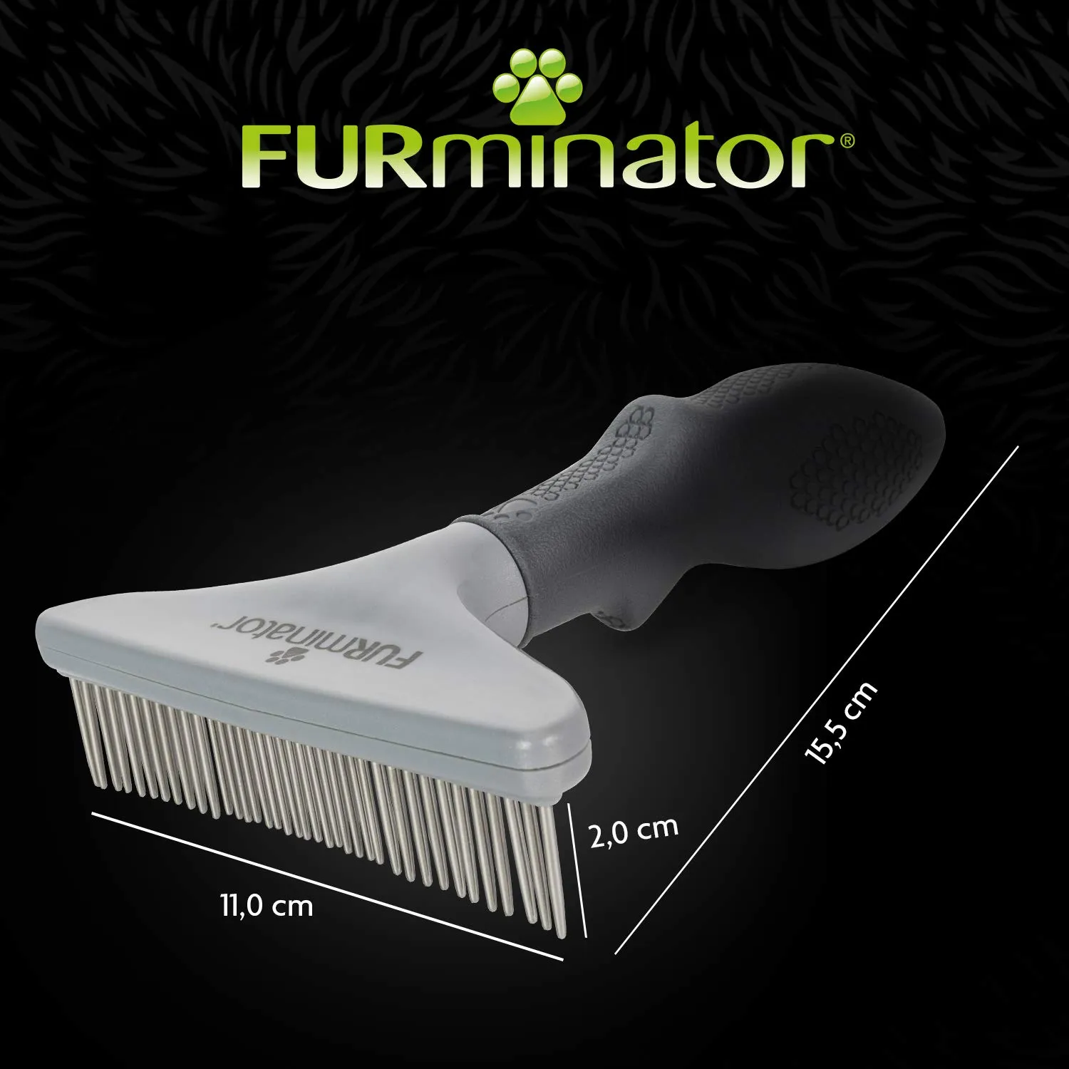 FURminator Grooming Rake - Pettine a rastrello per cani e gatti - immagine 5