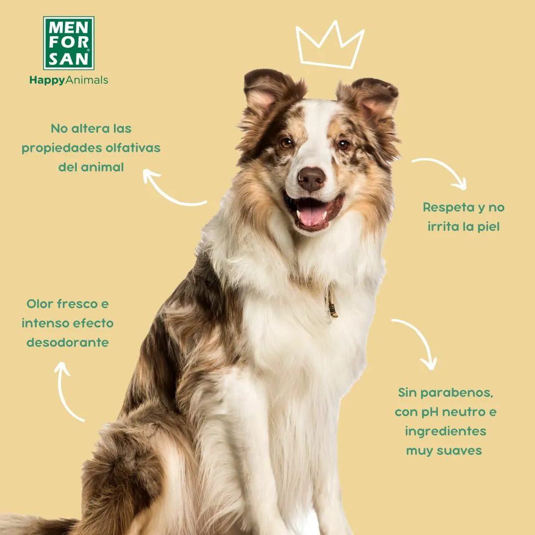Menforsan Eau de Toilette per cani con aroma di vaniglia 125 ml - Confezione da 3 unità - immagine 3