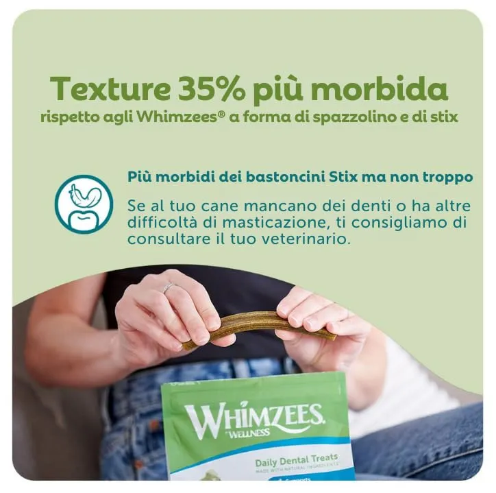 WHIMZEES Stix Soft M, 14 Pezzi – Taglia M - immagine 3