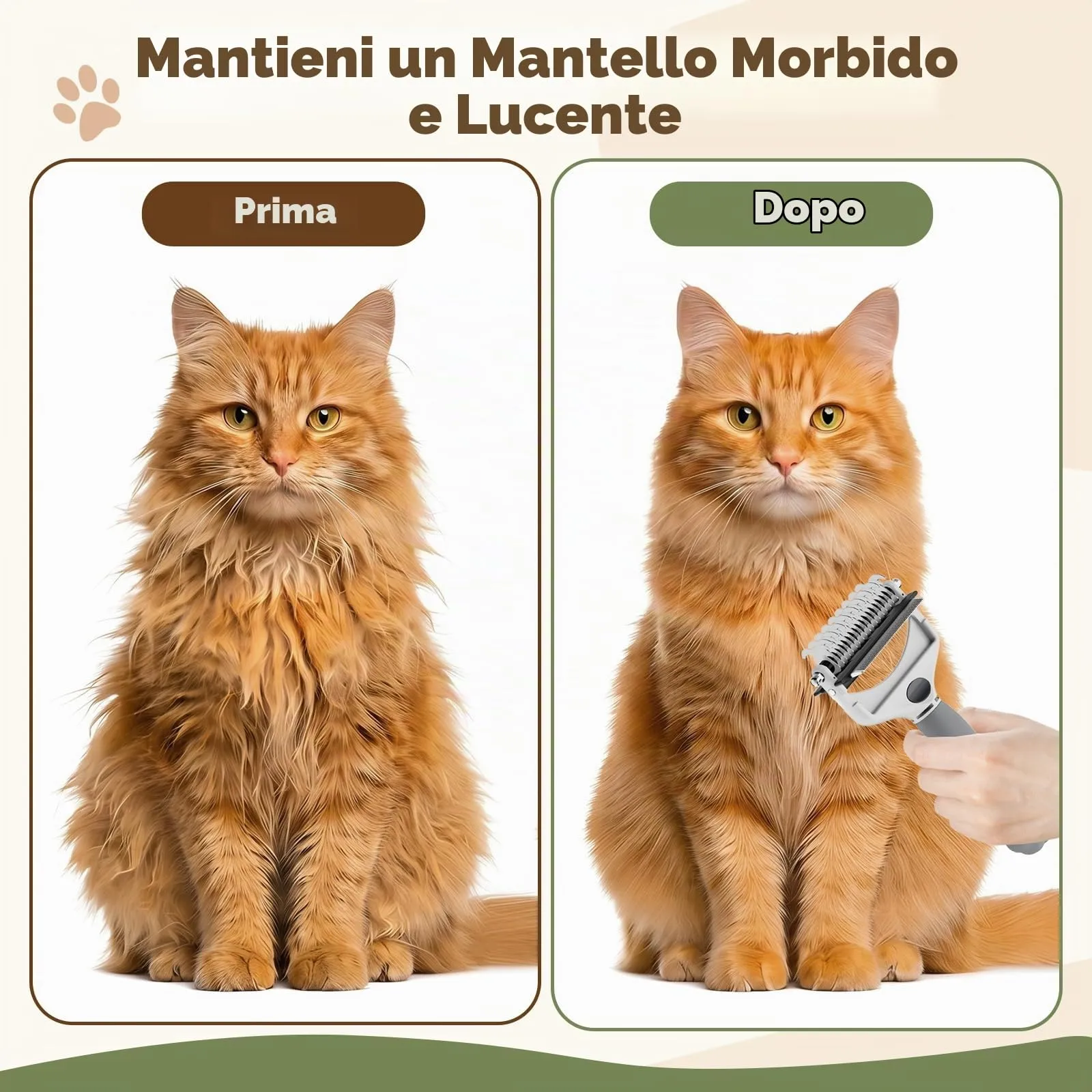 Zivacate 3-in-1 Spazzola per Cani & Spazzola per Gatti - immagine 7
