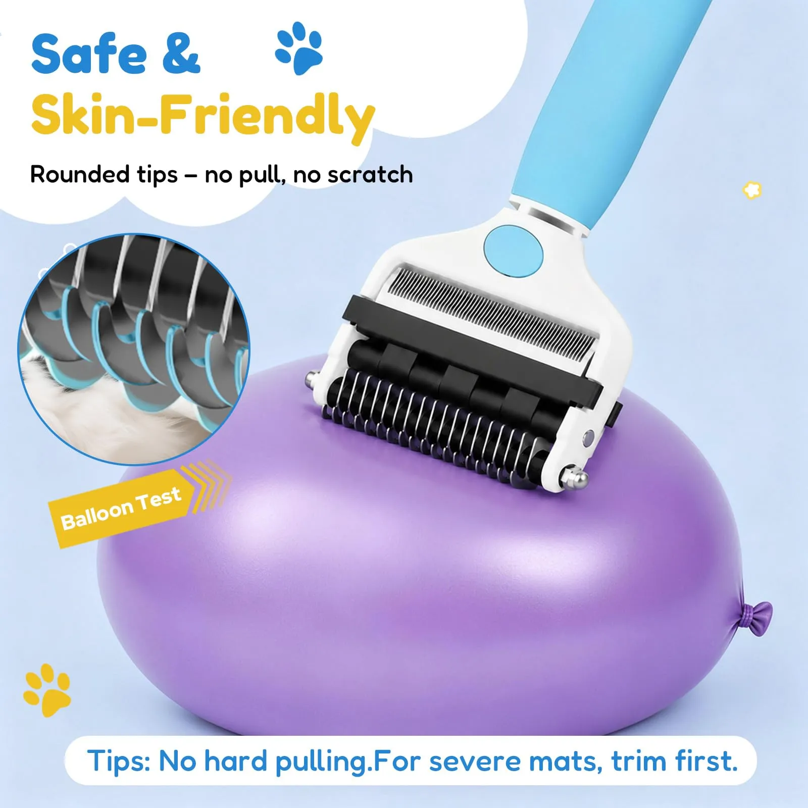 Zivacate 3-in-1 Spazzola per Cani & Spazzola per Gatti - immagine 4