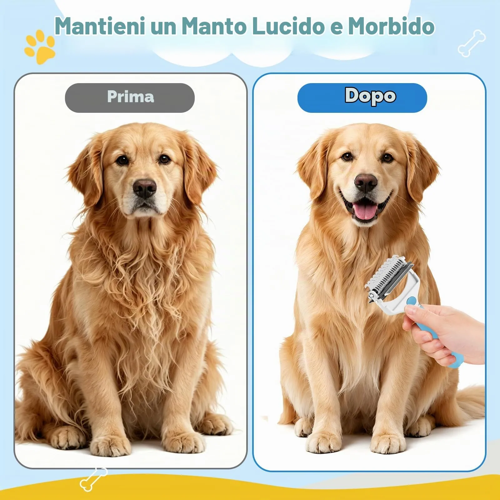 Zivacate 3-in-1 Spazzola per Cani & Spazzola per Gatti - immagine 7