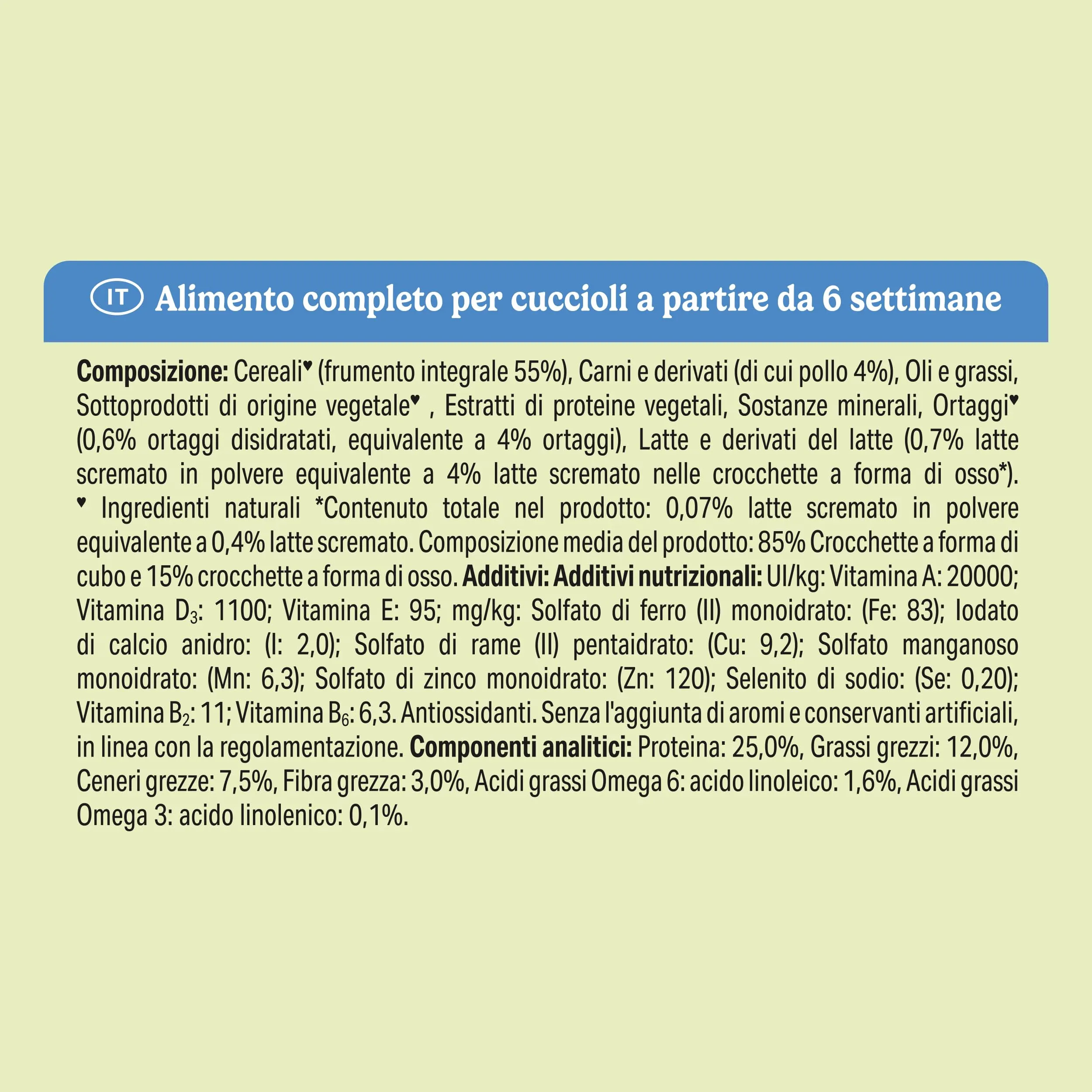 PURINA FRISKIES 5 Promesse Junior Crocchette per Cani Cuccioli con Pollo e Verdure 6 Sacchi da 1.5kg - immagine 6