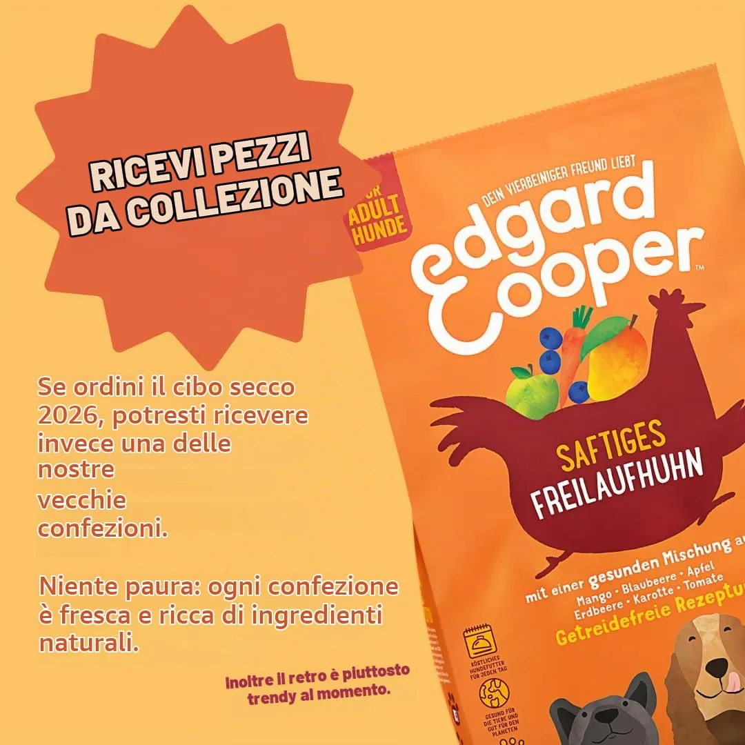 Edgard & Cooper Cibo secco per cani (pollo, 7 kg), senza cereali, ingredienti naturali e carne fresca, pieno di aminoacidi essenziali - immagine 8