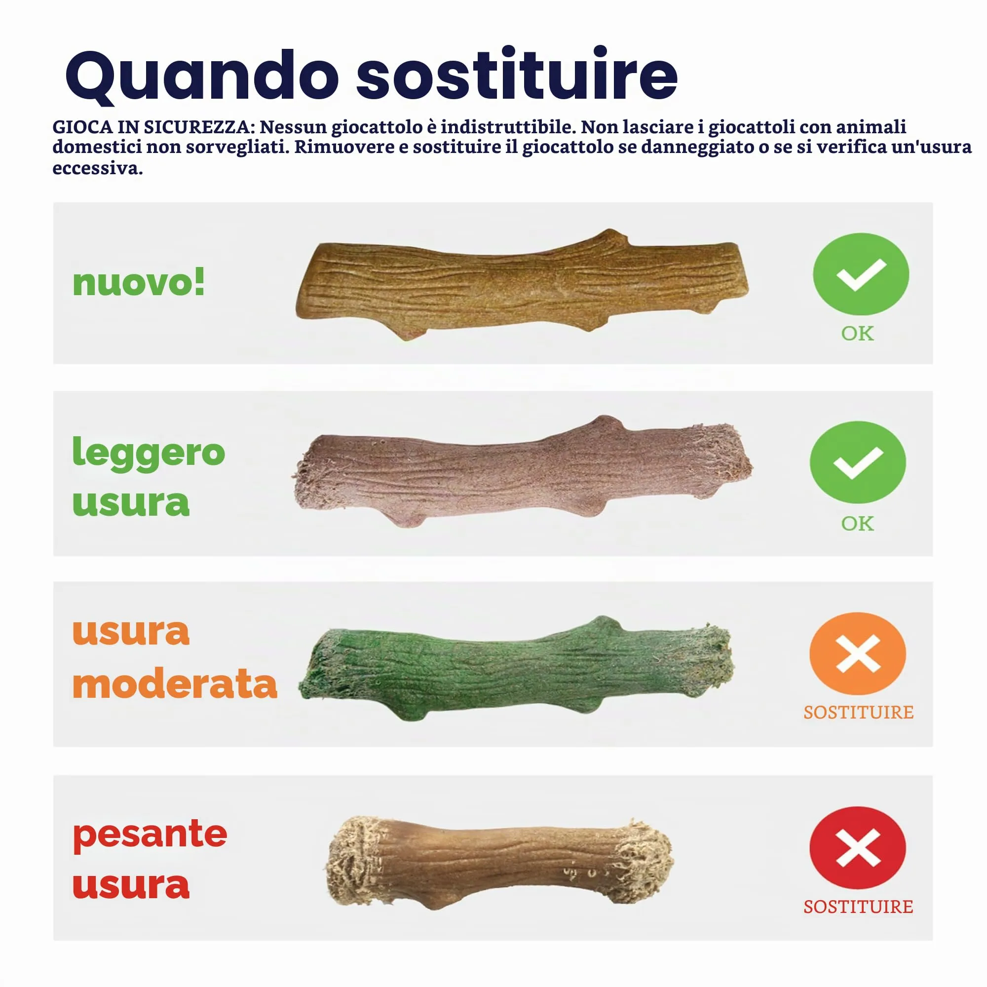 Petstages Dogwood - Gioco da masticare per cani - bastoncino - alternativa al legno - XS - immagine 6