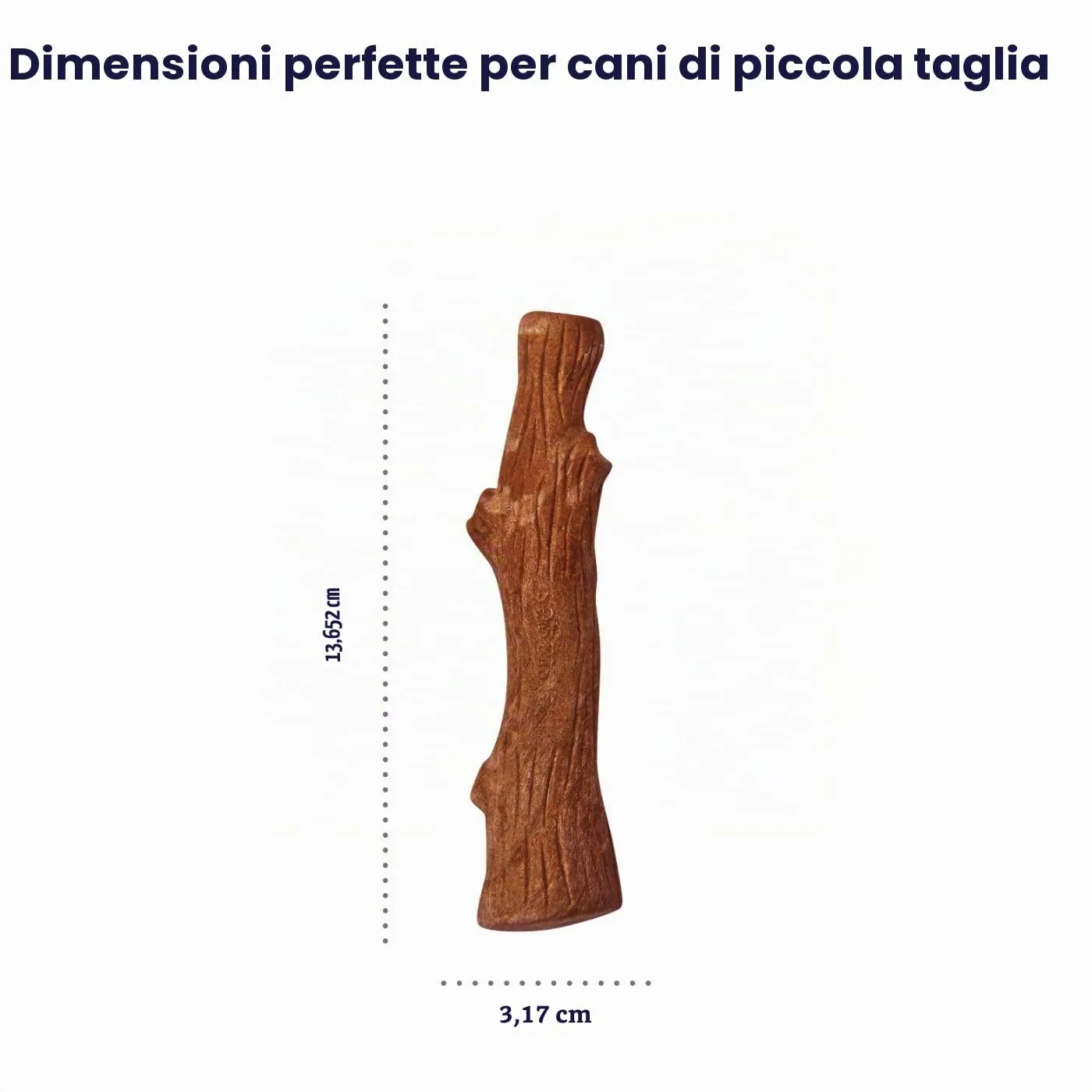 Petstages Dogwood - Gioco da masticare per cani - bastoncino - alternativa al legno - mesquite - small - immagine 2