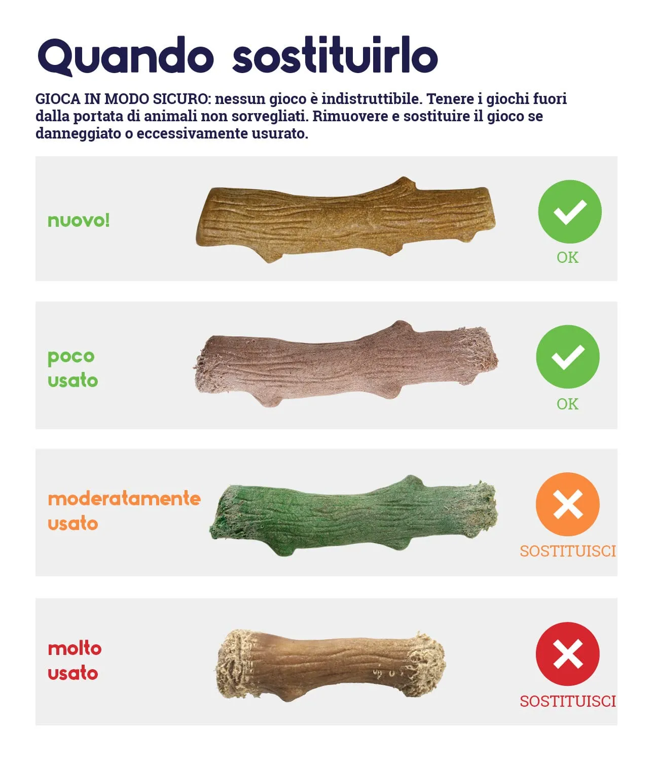 Petstages Chick-A-Bone - Gioco da masticare per cani - a forma di osso - large - immagine 5