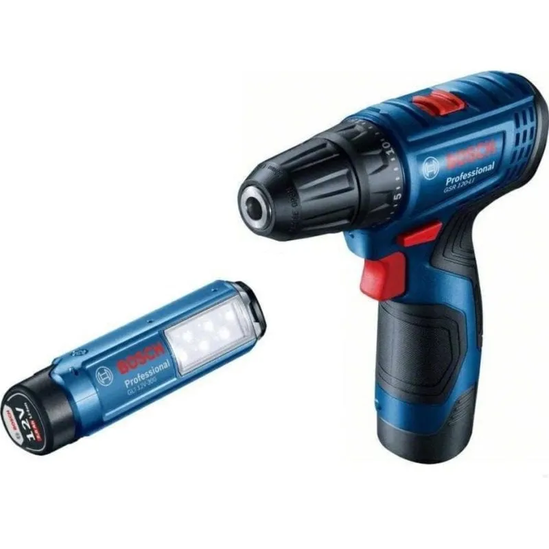 Avvitatore Bosch GSR 120-LI 12V 2 Ah 2 batterie - immagine 1