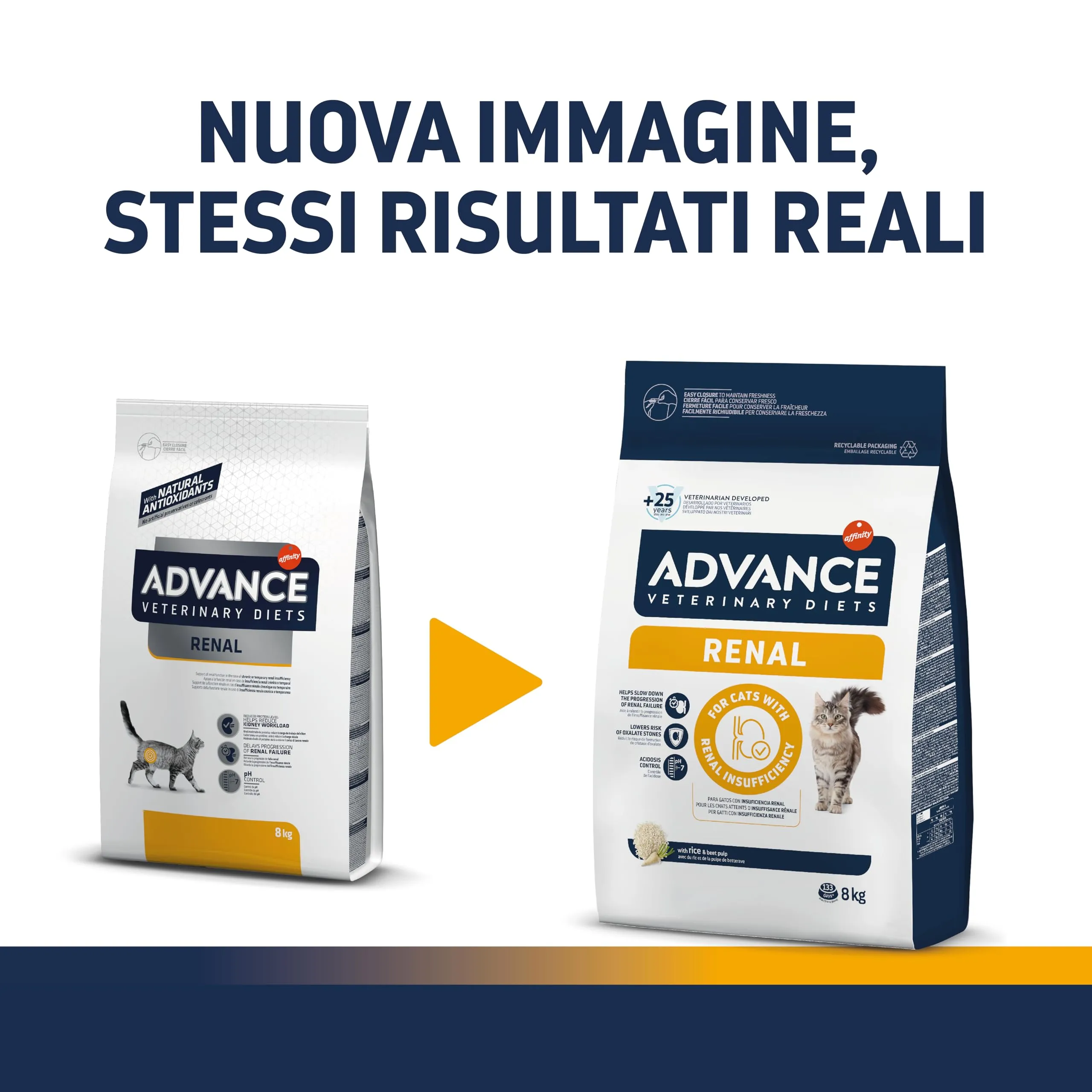 Advance Veterinary Diets - Renal - Cibo per Gatti con Insufficienza Renale - 8kg - immagine 2