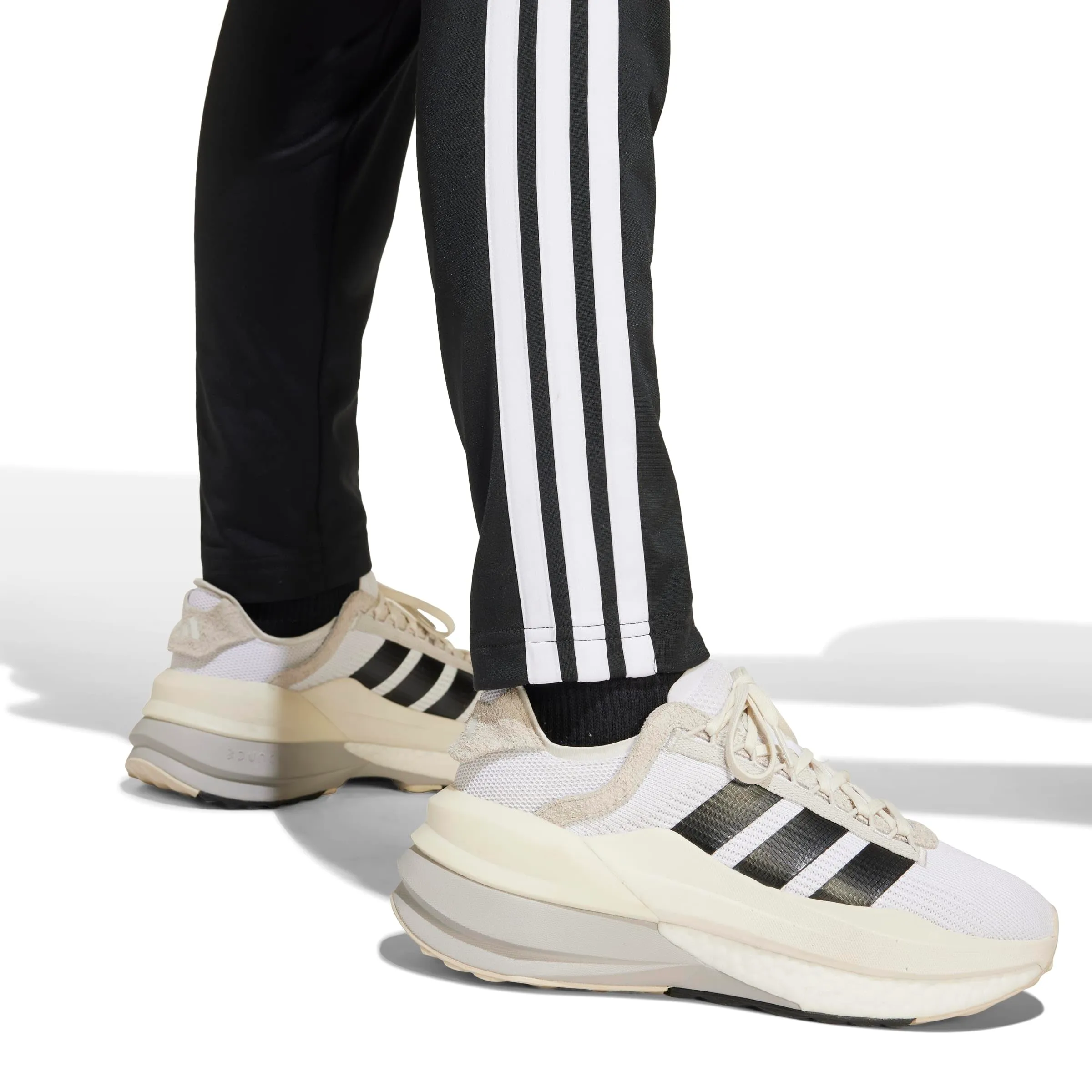 adidas Unisex - Bambini e ragazzi Seasonal Essentials Tiberio 3 Stripes Tricot Track Suit, Collegiate Green/White, 15-16 Years - immagine 4