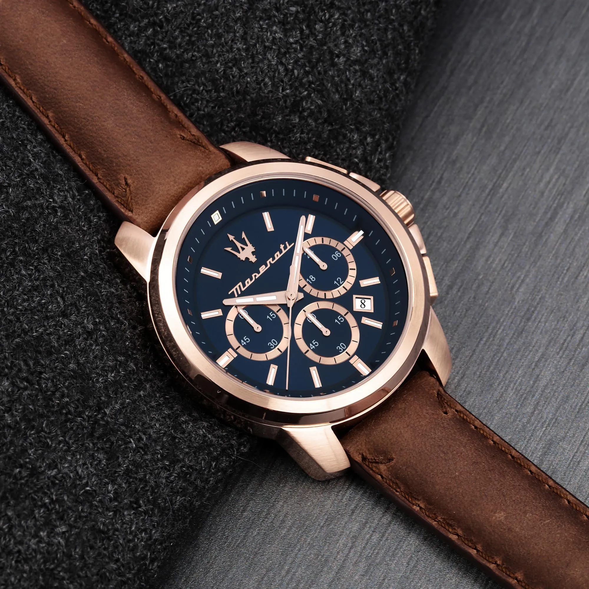 Maserati Orologio Uomo, Cronografo, Analogico, Cassa 44 mm, Limited Edition Collezione SUCCESSO - R8871621040 - immagine 6