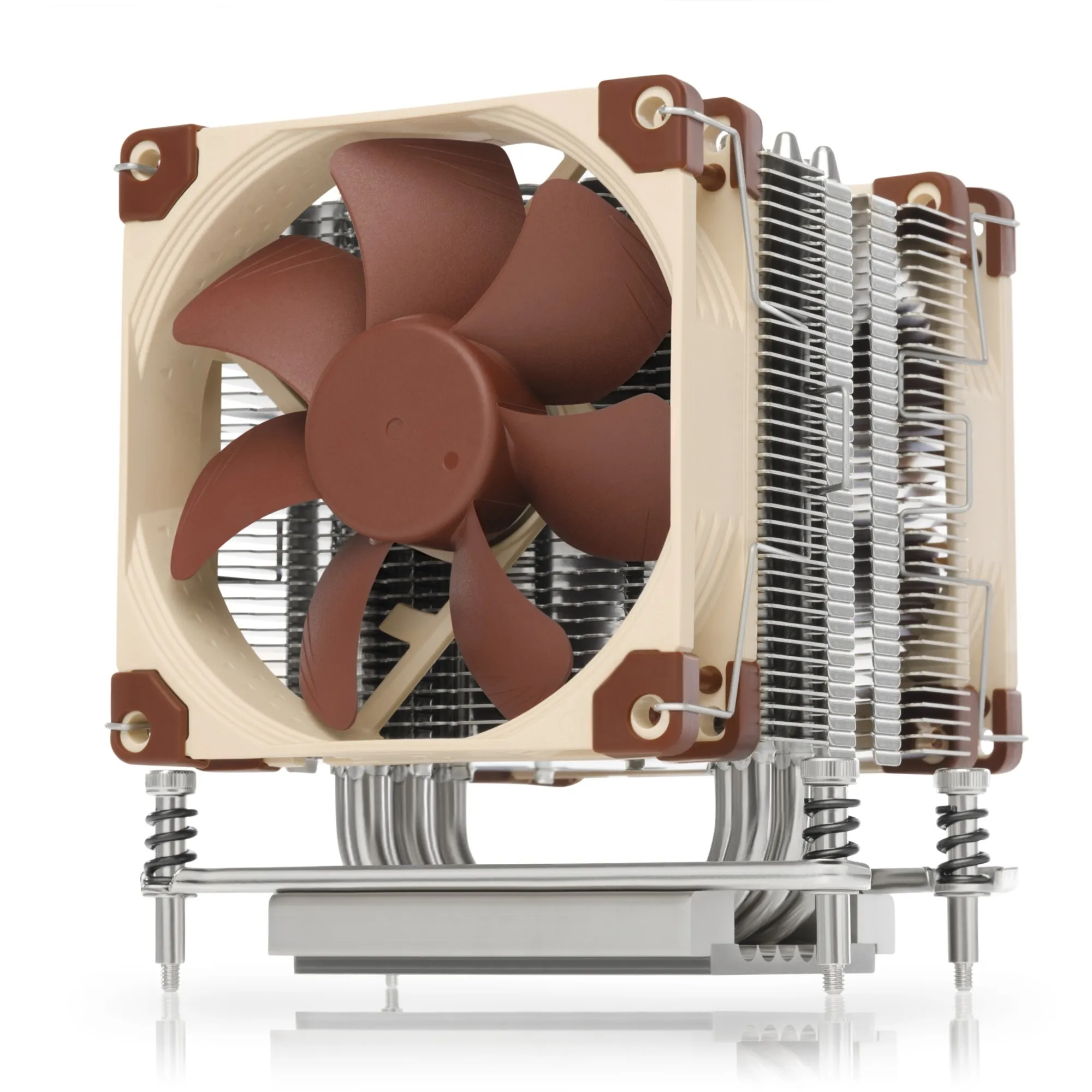 NH-U9 TR4-SP3 sistema di raffreddamento per computer Processore Refrigeratore 9,2 cm Alluminio, Beige, raffreddamento CPU - immagine 1
