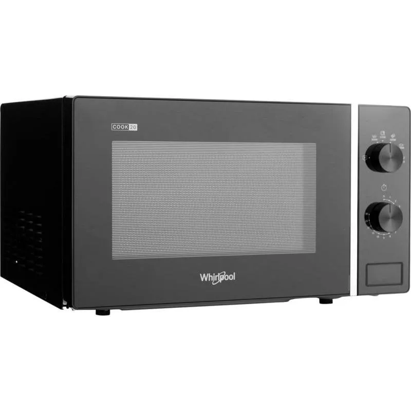 Microonde Whirlpool MWP 101 B 20 Litri 700W con Piatto Girevole Nero - immagine 1