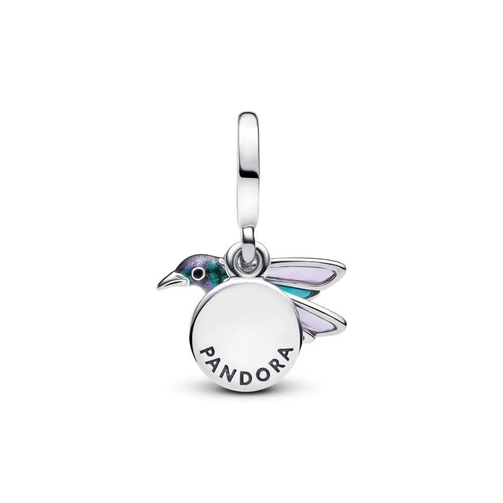 Pandora Moments 793746C01 Breloque Colibri en Argent Sterling Compatible avec Les pendentifs Me and Moments - immagine 2