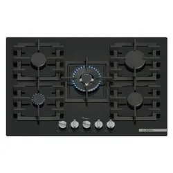 Piano cottura gas 5 zone SERIE 6 PPQ7A6I40 Black (75cm) - immagine 1