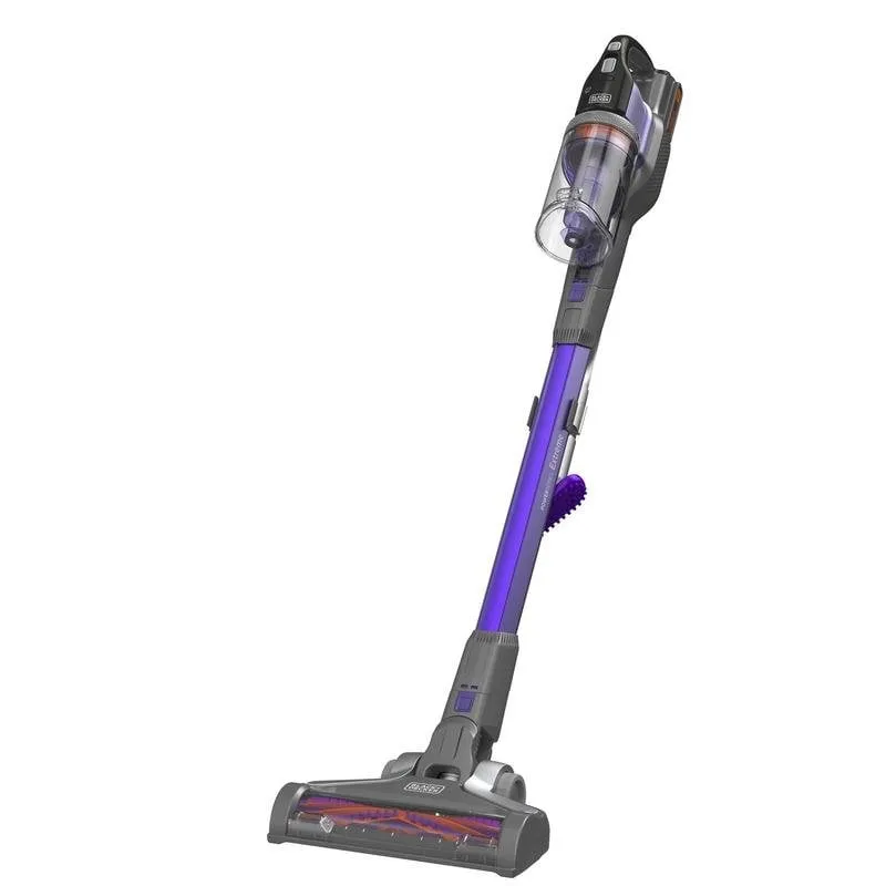 Aspirapolvere senza Sacco Black & Decker BHFEV182CP-QW 40W 58 min Anti-groviglio Viola - immagine 1