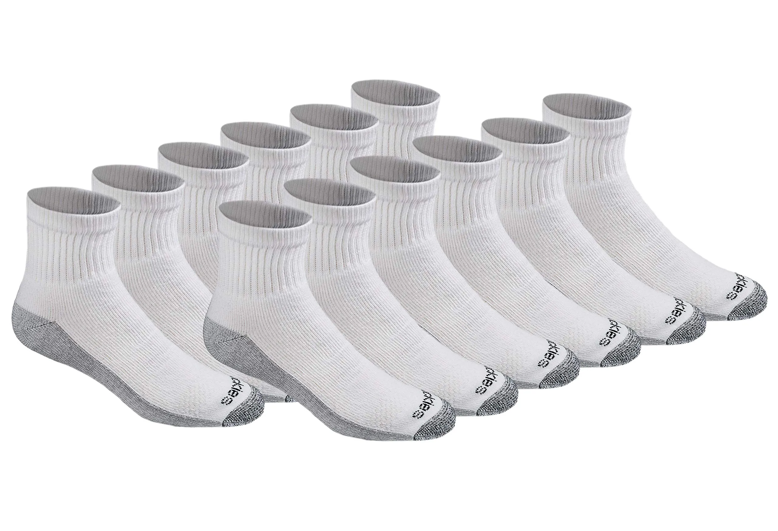 Dickies Men's Dri-tech Moisture Control Quarter Socks Multipack - immagine 1