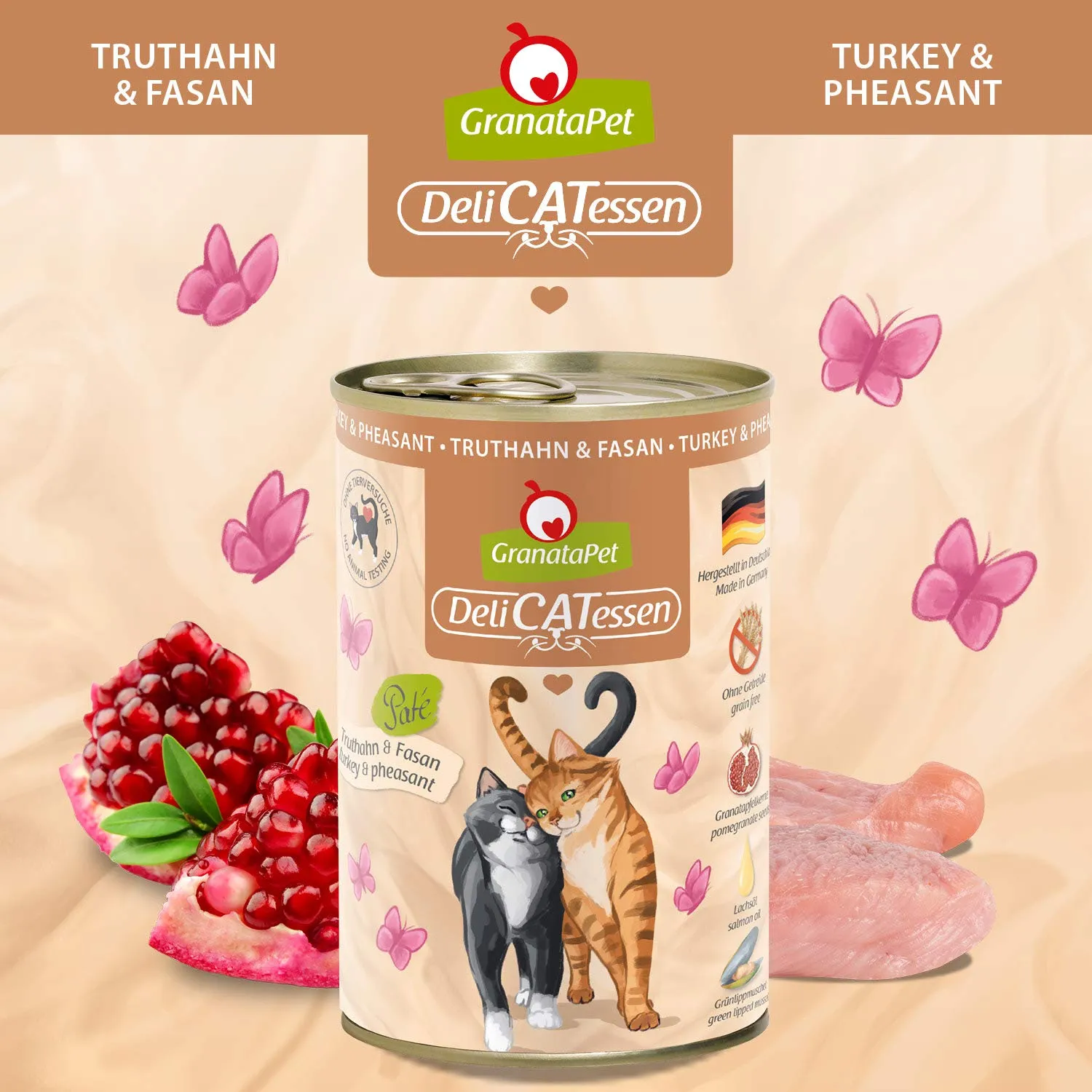 GranataPet - Alimento umido per gatti, 6 x 400 g (Confezione da 2) - immagine 5