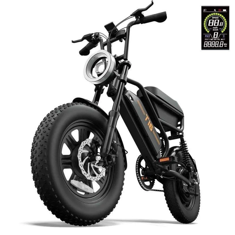 Bicicletta elettrica URLIFE T16 500W 48V 13Ah Fuoristrada Pneumatici 16 pollici - immagine 1