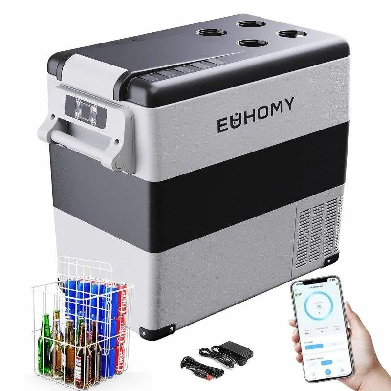 Frigorifero portatile EUHOMY 55 L Grigio per Auto - immagine 1