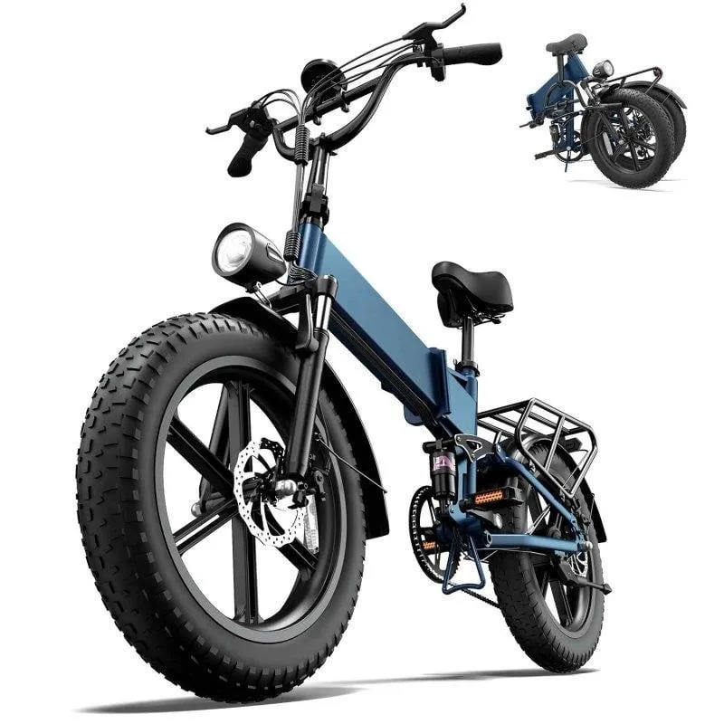 Bicicletta elettrica pieghevole URLIFE Fatbike 750 W 48 V 13 Ah - immagine 1