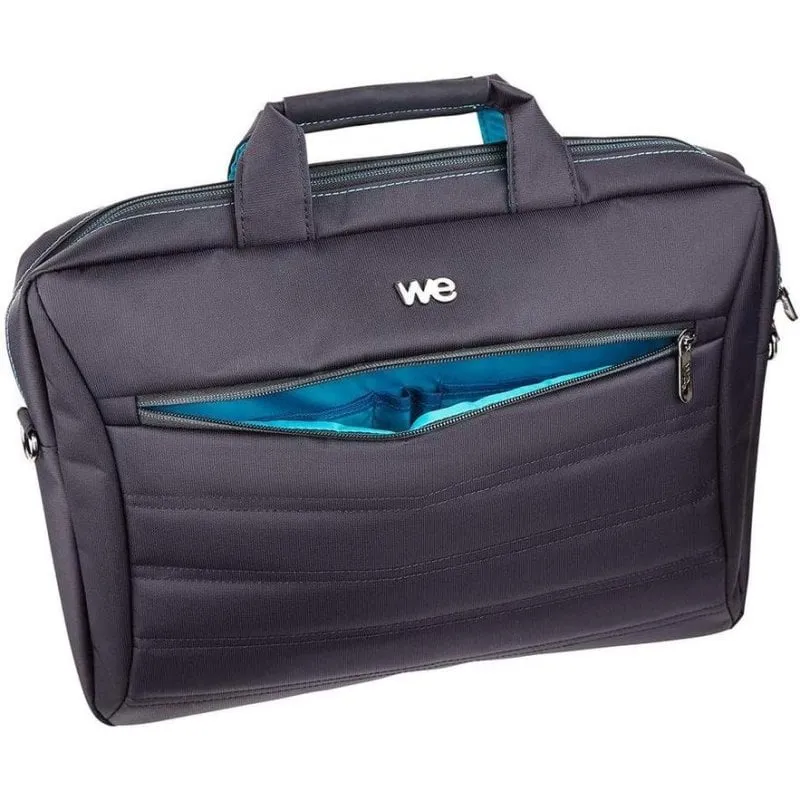 Valigetta WE SAC D17N2 nylon nero 17,3 pollici tracolla - immagine 1
