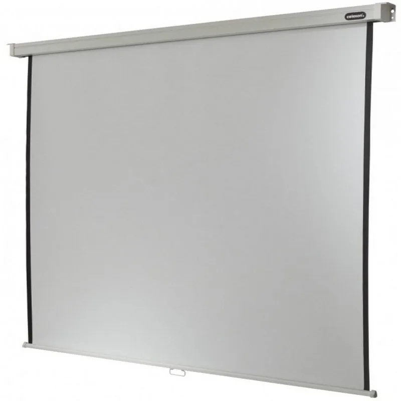 Schermo per proiezione manuale professionale Celexon 109" 200x200cm - immagine 1
