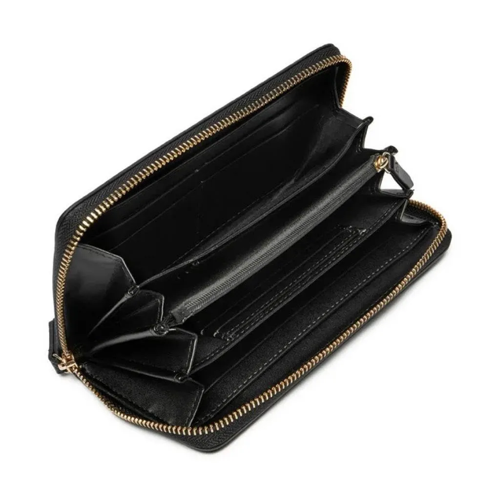 Valentino Borsa Donna, Nero/Gold, Taglia unica - immagine 3