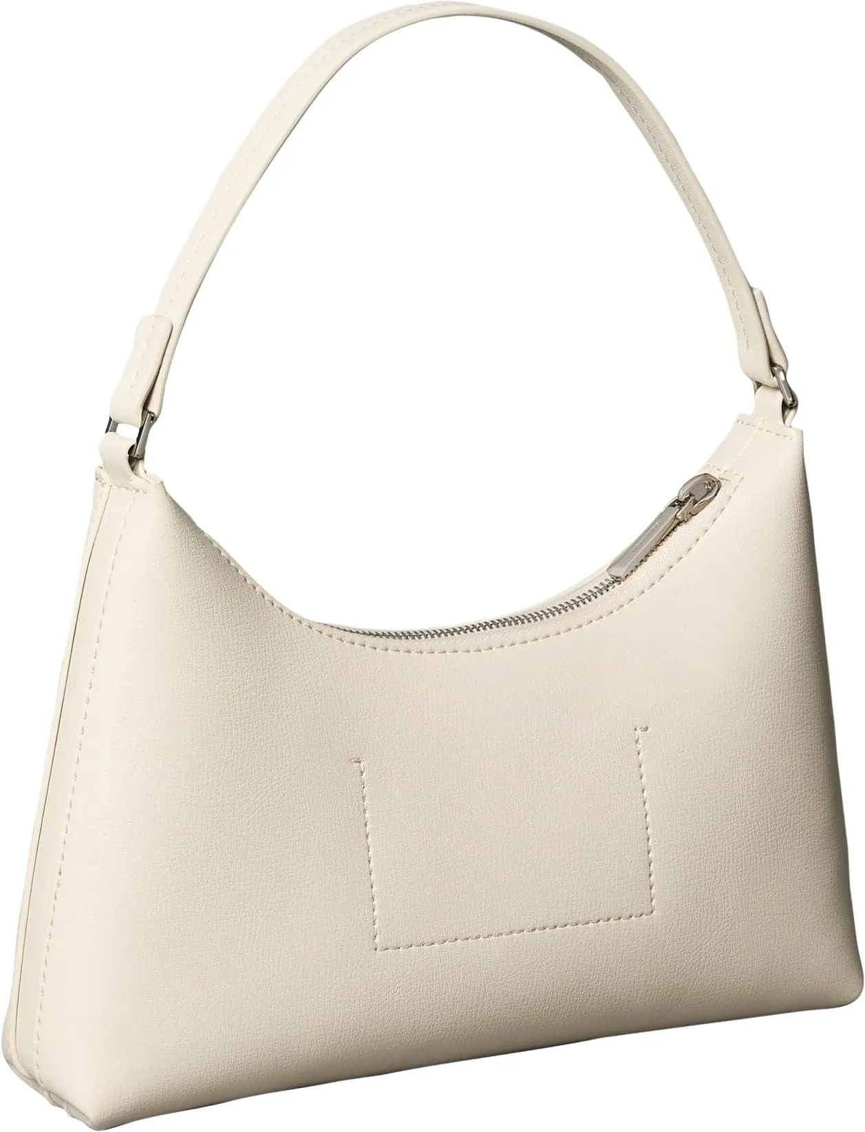 Calvin Klein Women Handbags FOIL LOGO SMALL SHOULDER BAGLV04F3890G WHITE (Light Hay), One Size - immagine 3