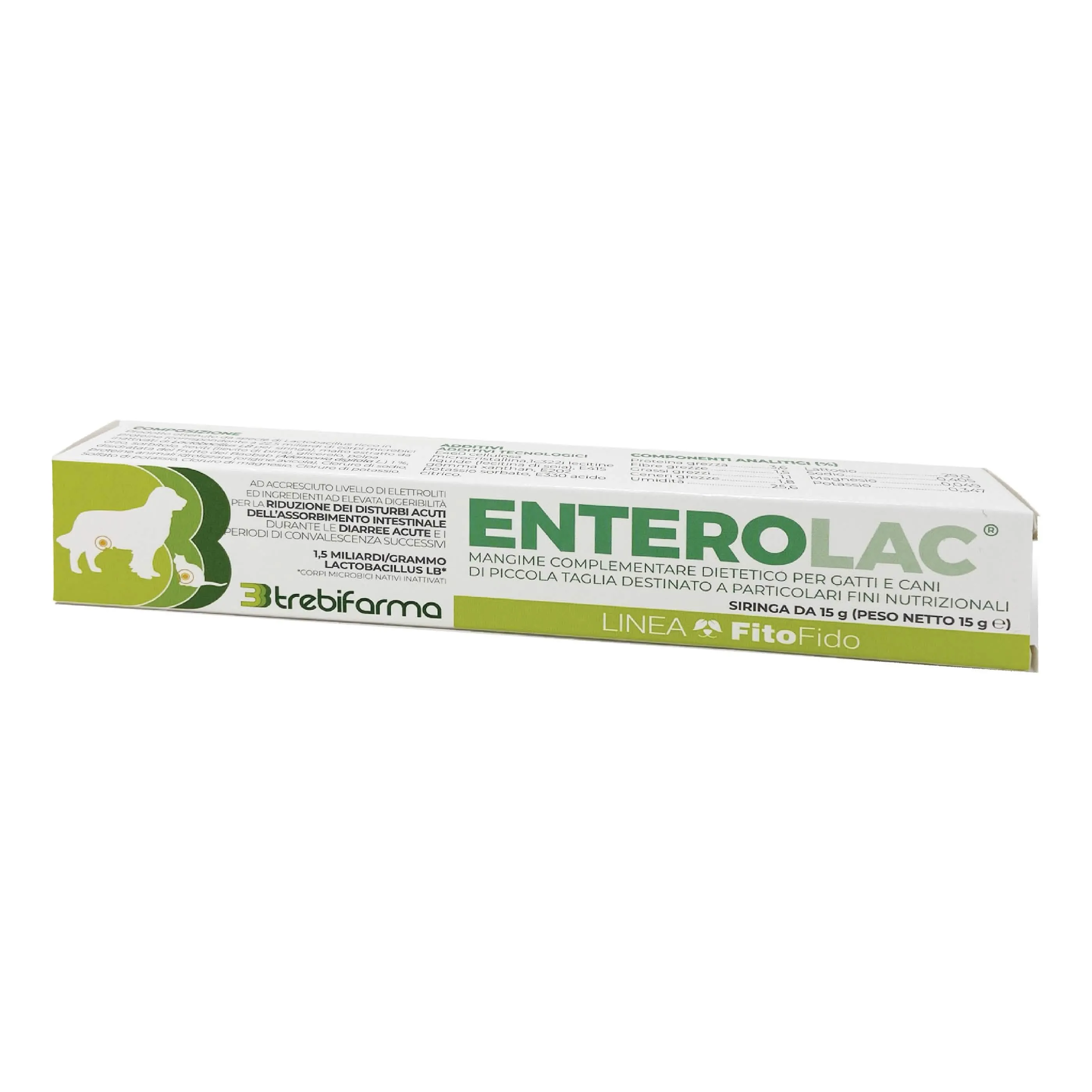 Enterolac pasta siringa 15 g - immagine 1