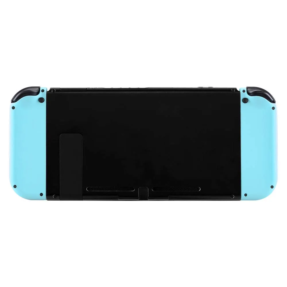 eXtremeRate Cover Joycon Scocca Tasti DIY Ricambio per Nintendo Switch/Switch OLED,Shell Grip Custodia Case Guscio Pulsanti per Joystick Controller,Senza Joycon-Celeste - immagine 8