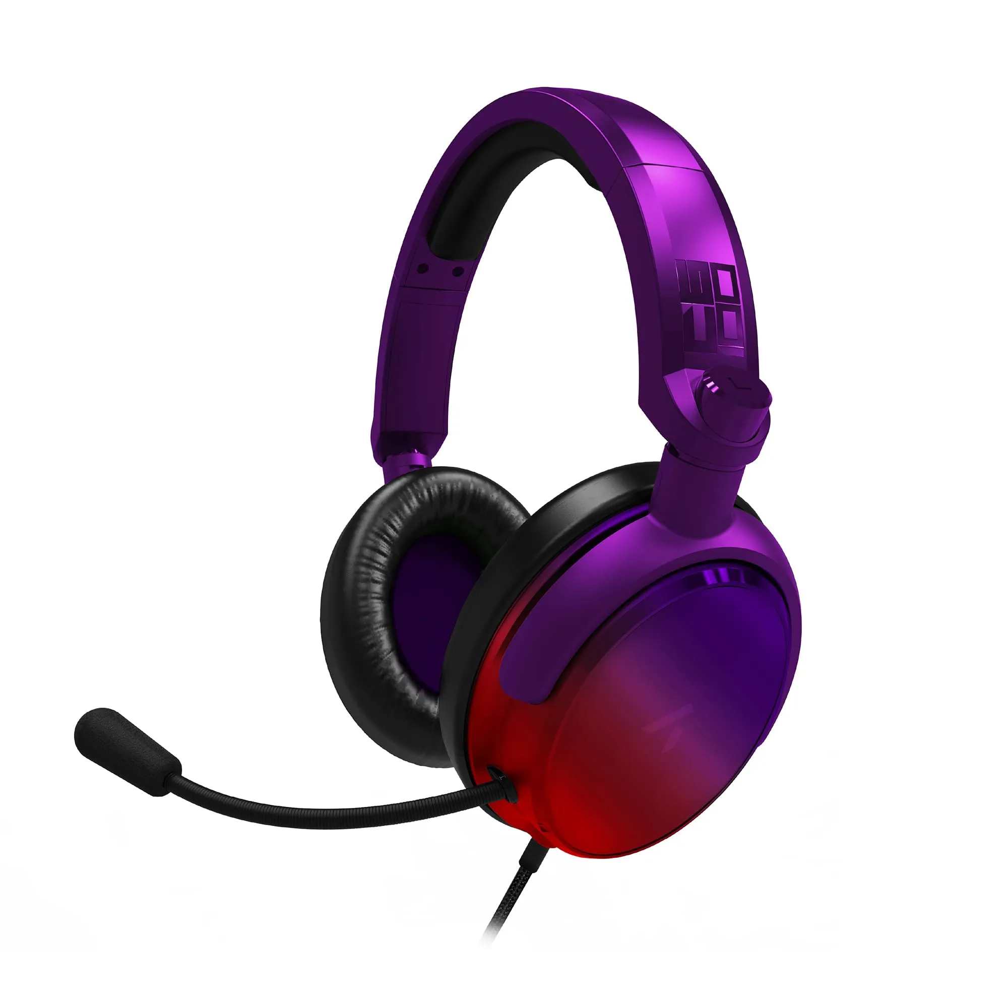 STEALTH C6-100 STRIKE Cuffie da gaming - Rosso e viola, multipiattaforma compatibile con Xbox, PS, Switch, PC, cellulare e tablet - immagine 2