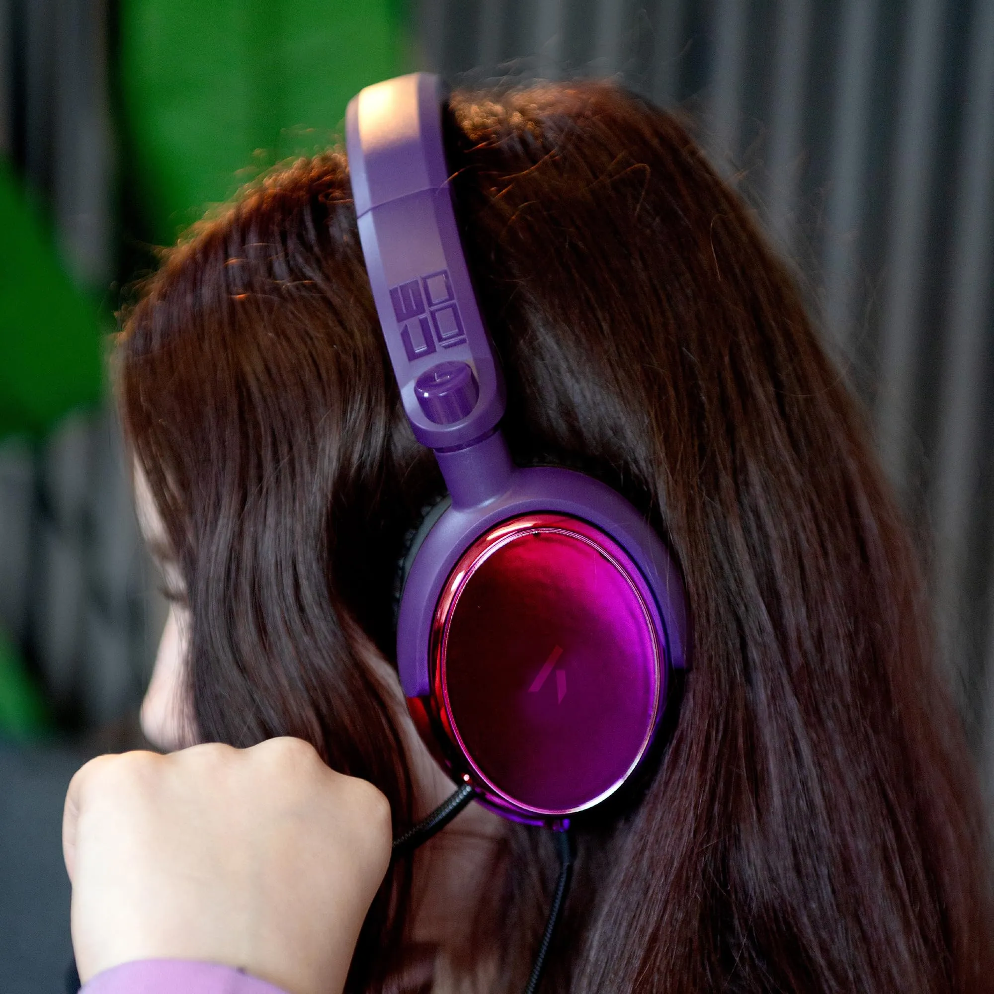 STEALTH C6-100 STRIKE Cuffie da gaming - Rosso e viola, multipiattaforma compatibile con Xbox, PS, Switch, PC, cellulare e tablet - immagine 3