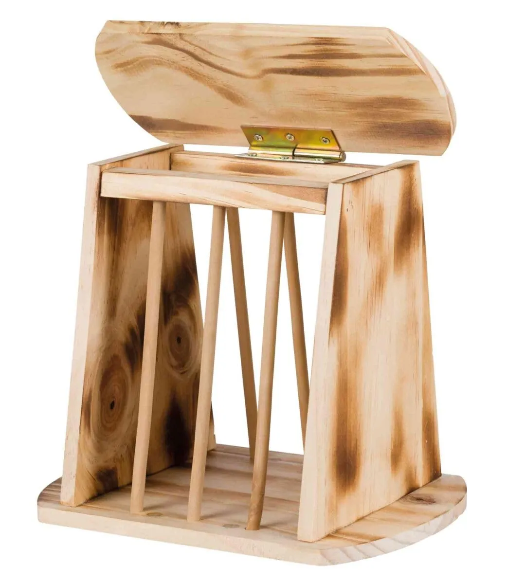 Trixie Ruggine di Fieno con Coperchio, Legno/Fiammato, 61193 - immagine 2