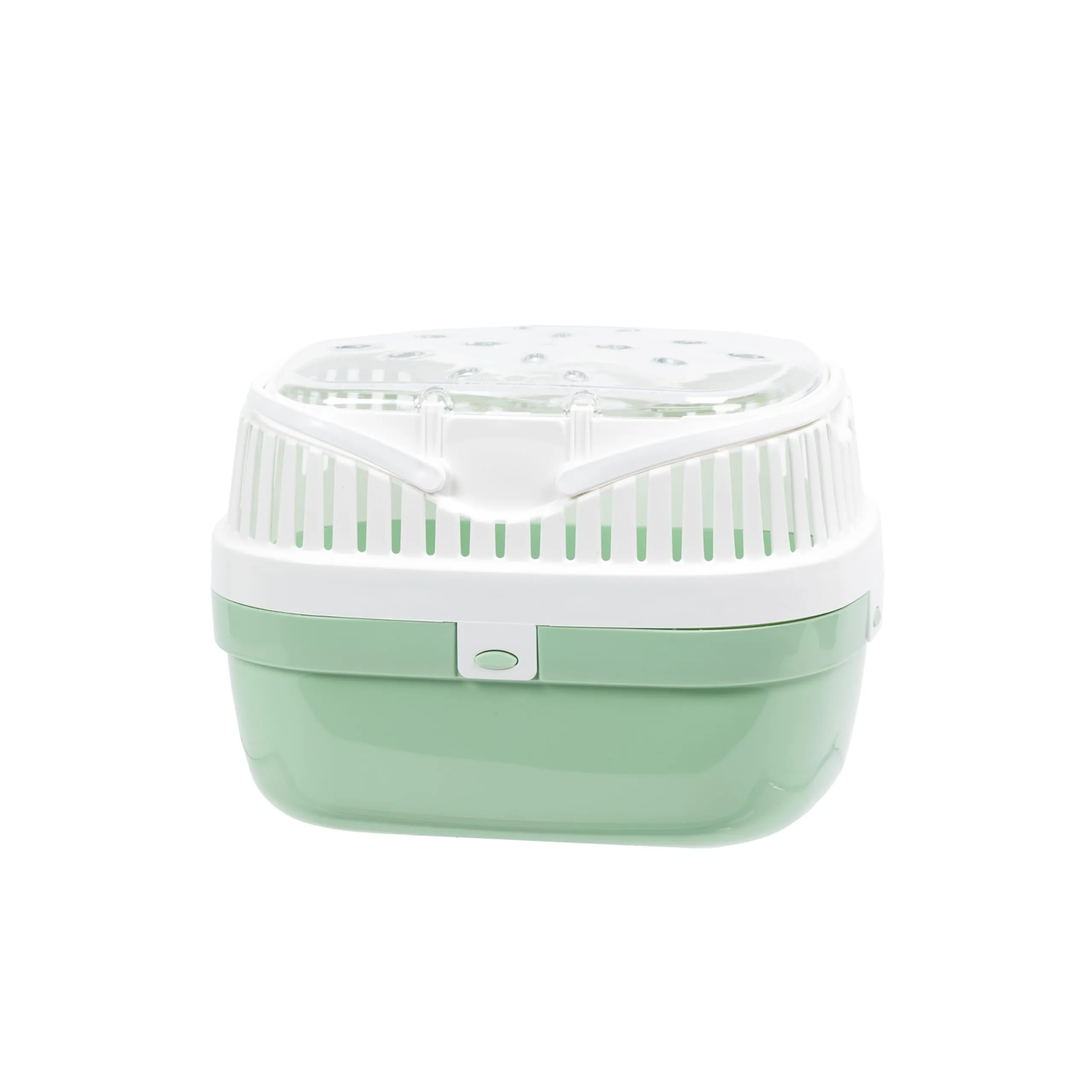 Ferplast Trasportino per porcellini d'india e altri roditori ALADINO MEDIUM Fessure di ventilazione, Comoda maniglia, Chiusura sicura, 30 x 23 x h 21 cm Blu - immagine 8