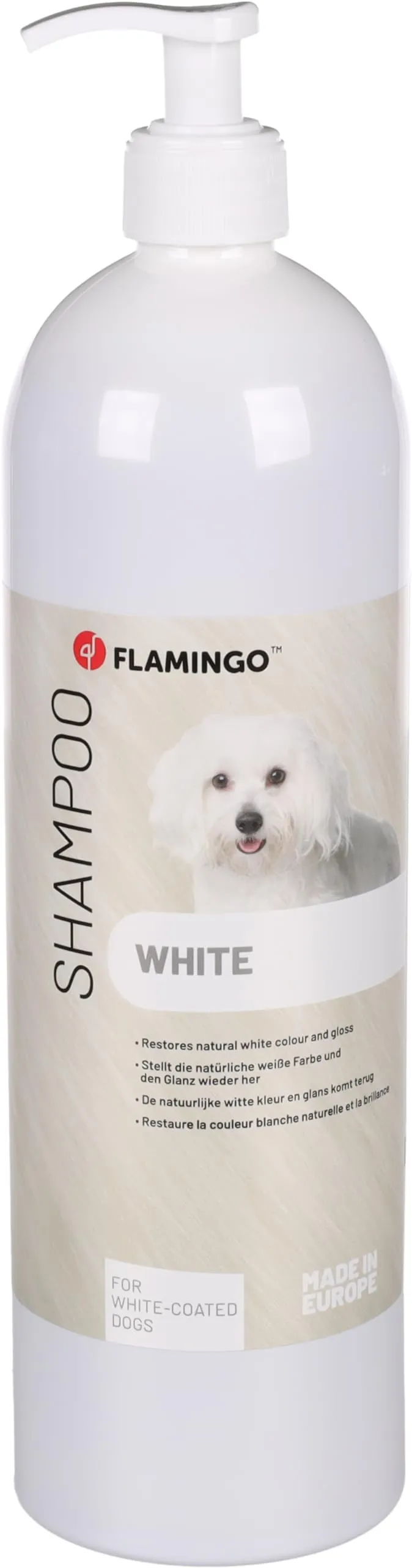 Flamingo Shampoo 1L Pelo Bianco - immagine 2