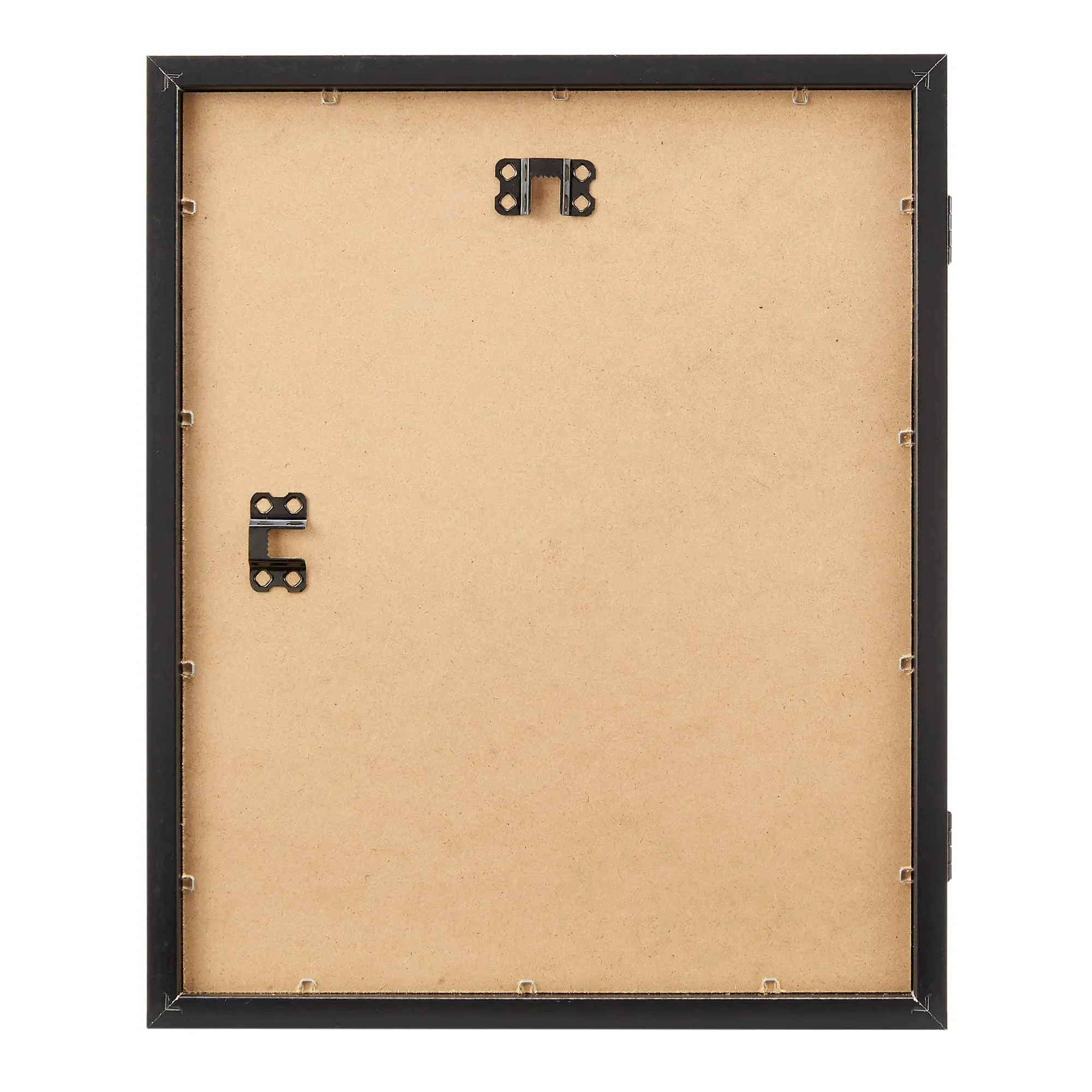 Amazon Basics - Cornice Rettangolare in Legno a Inserimento Frontale per Opere d'Arte/Foto, 28cm x 4,6cm, Nero - immagine 4