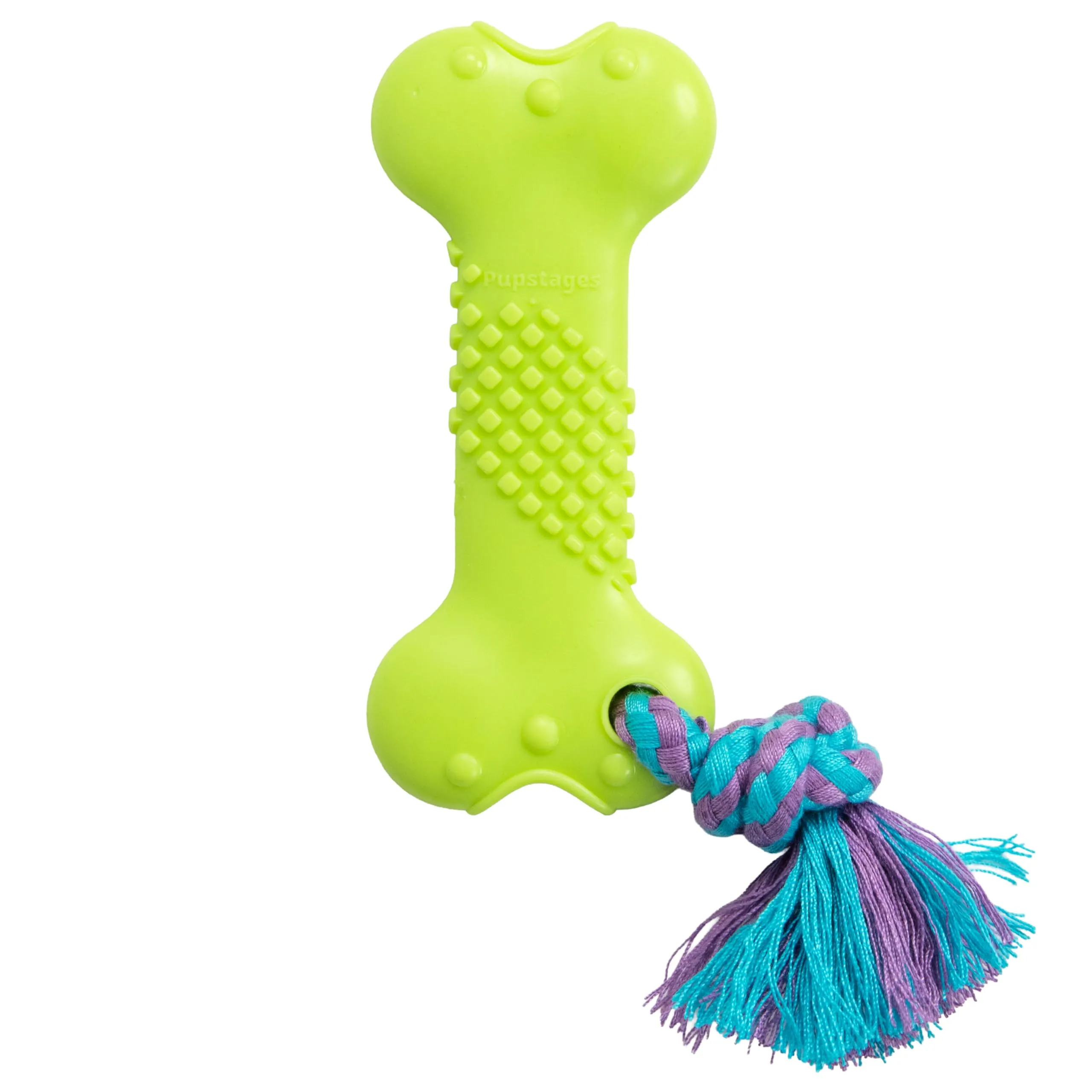 Petstages Orka Bone - gioco da masticare per cani - a forma di osso - blu royal - mini - immagine 1