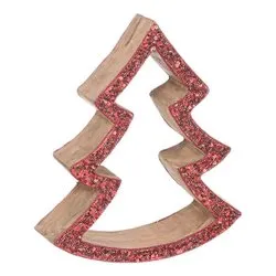 Albero Natale soprammobile CLERMONT 0926753 (31x8x26cm) - immagine 1