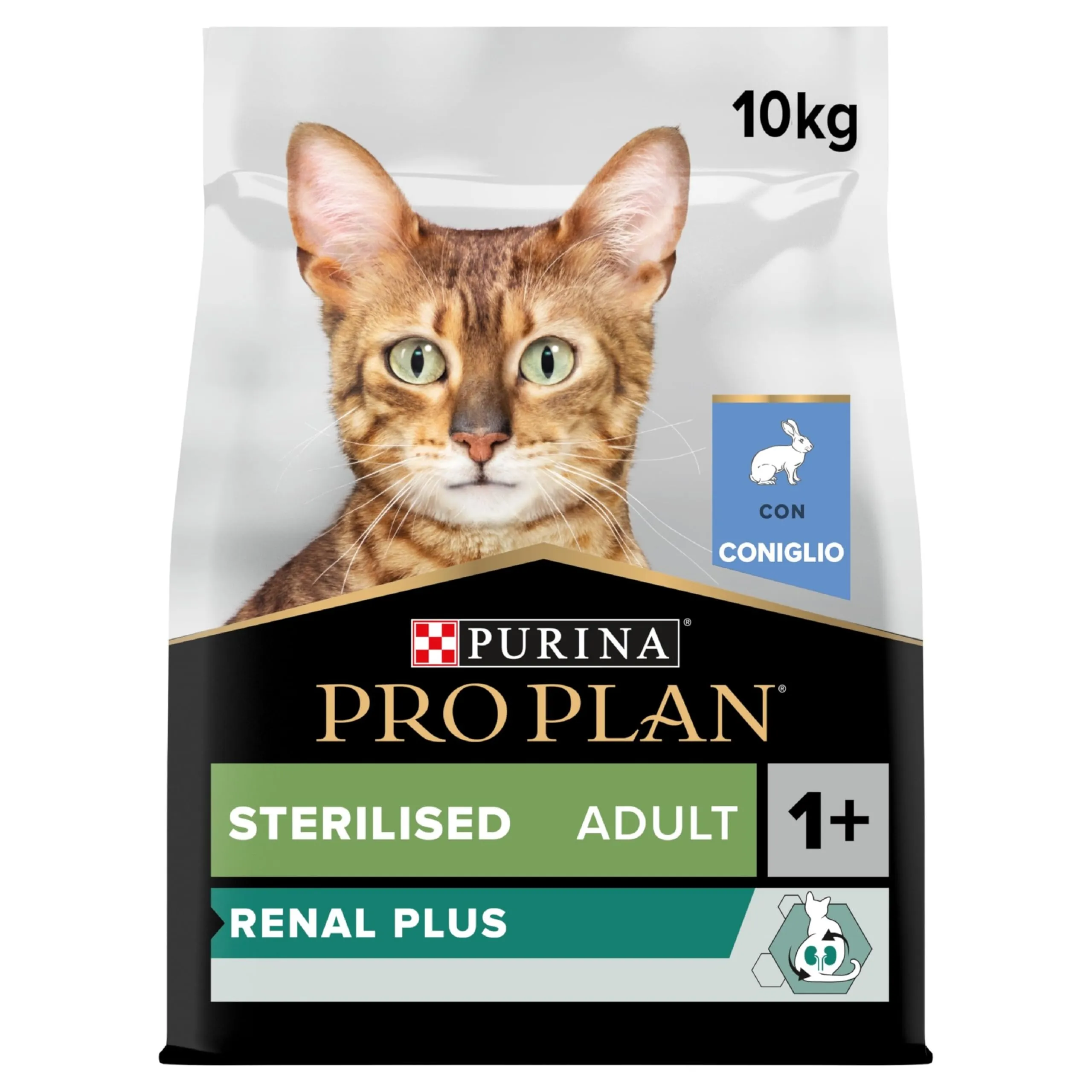 PURINA PRO PLAN Renal Plus Crocchette per Gatti Sterilizzati, Sacco da 10kg - immagine 2