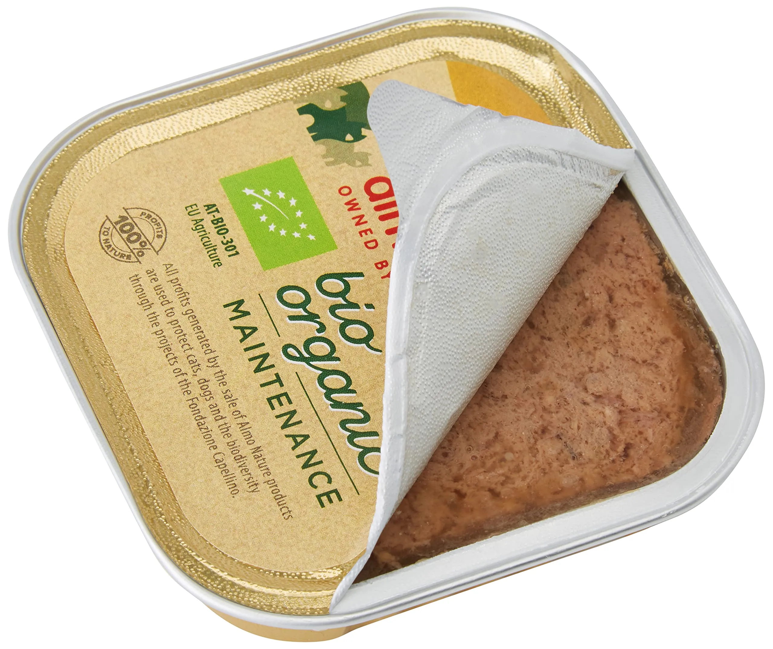 Almo Nature Bio Organic - Cibo Umido per Gatti Adulti al Pollo - 100% Biologico, Senza OGM e Conservanti - 85g, Confezione da 19 - immagine 4