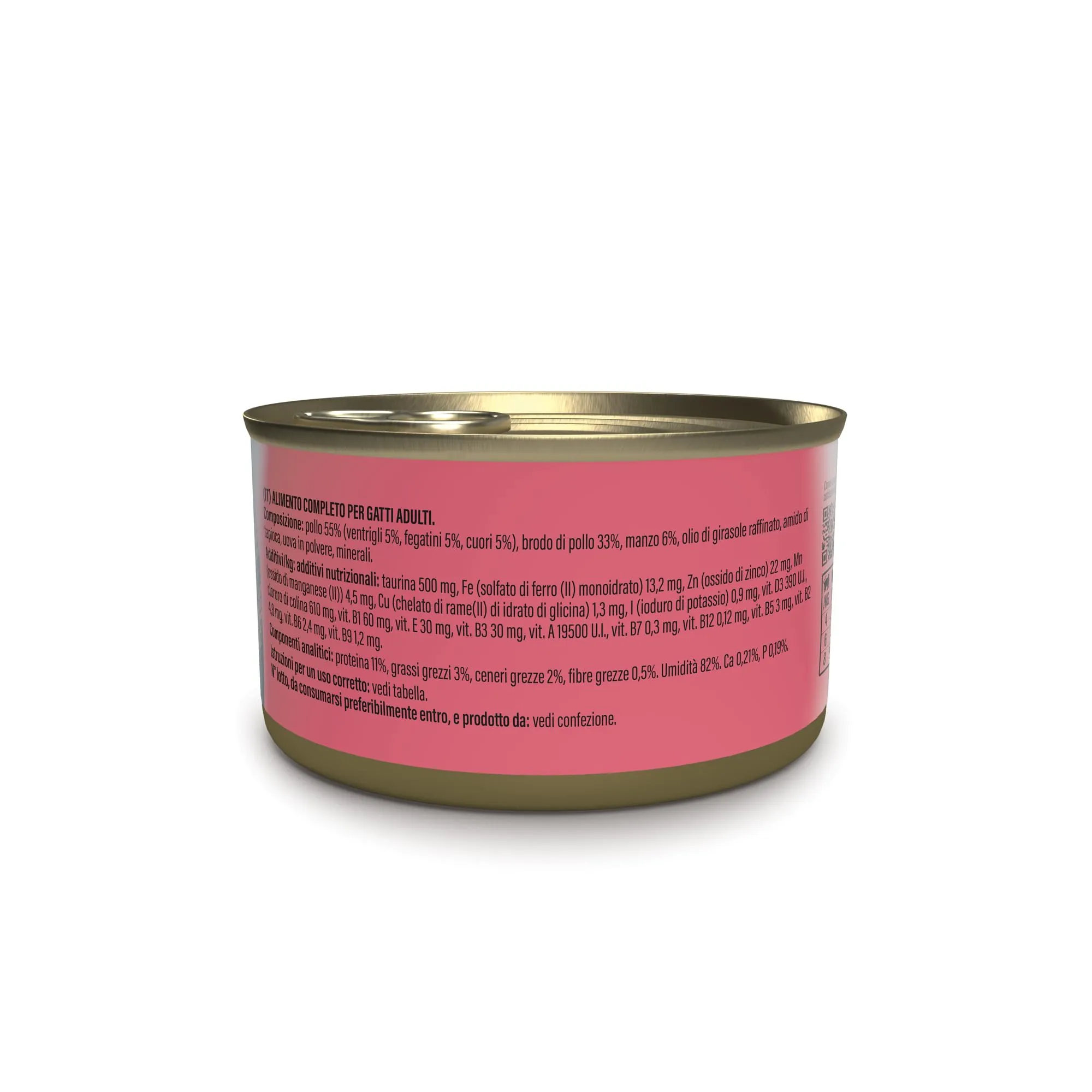 Schesir After Dark, Filetti di Pollo con Manzo in Patè, Alimento Umido Completo per Gatti, in Lattina, Grain Free, Alto Contenuto di Proteine, Fonte di Idratazione, 12 x 80 g - immagine 4