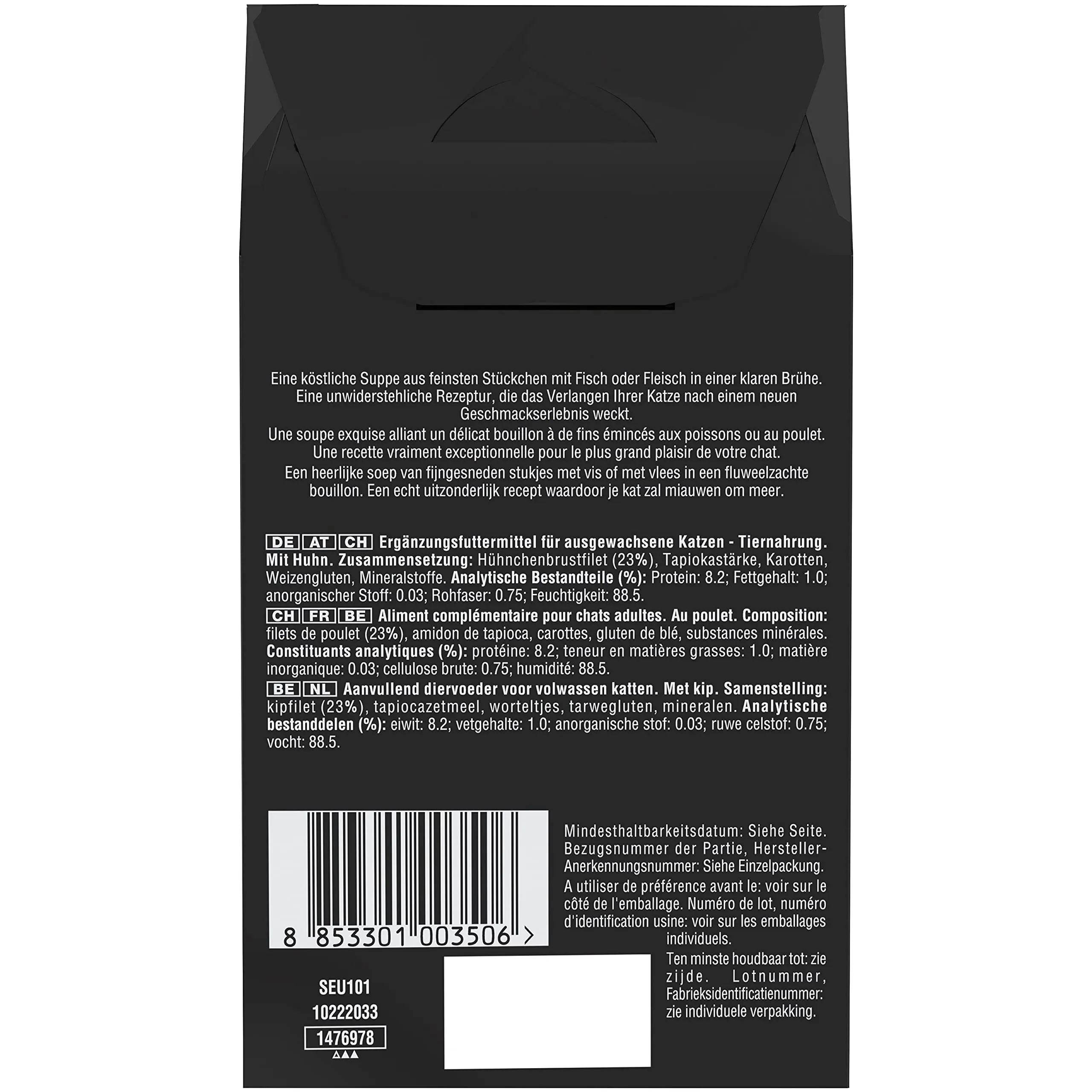 Sheba Multipack Soup – cibo umido per gatti in sacchetto – pollo – 40 x 40 g - immagine 2