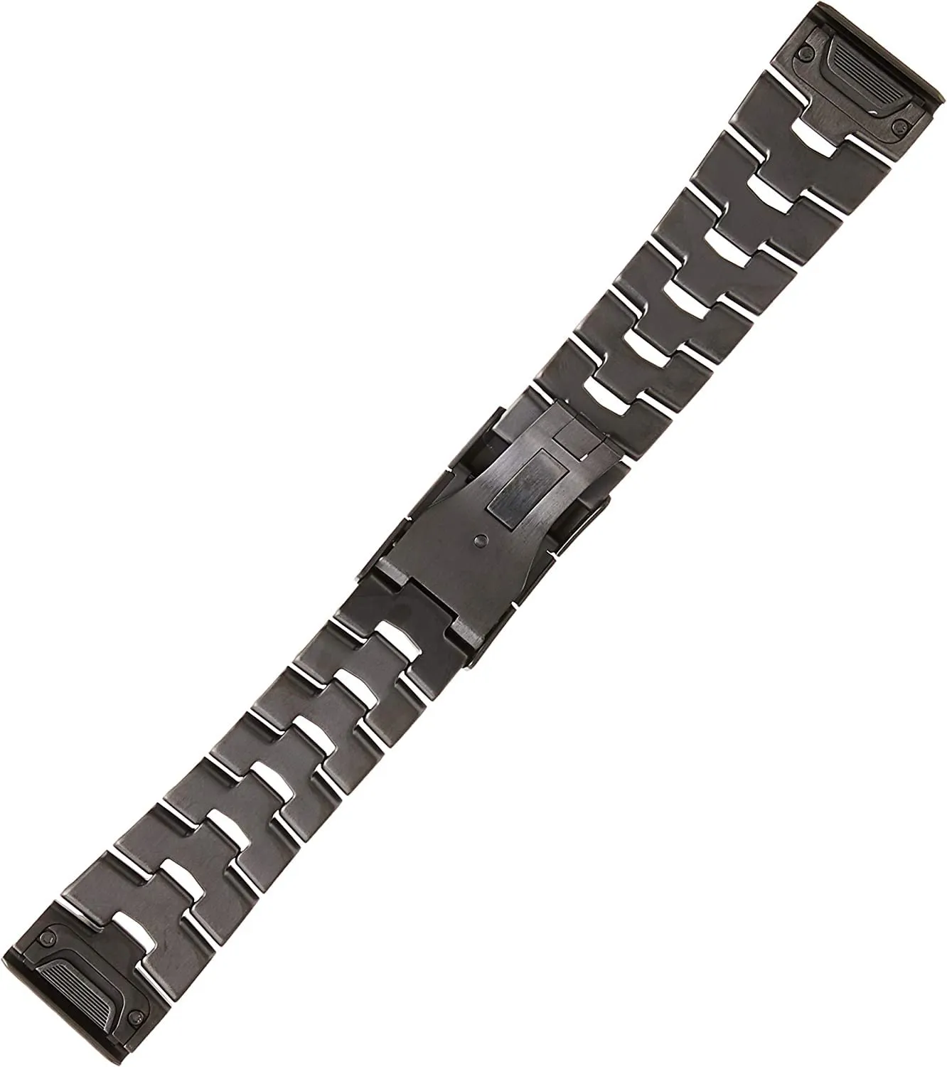 Garmin Cinturino Originale serie fēnix 5X, 6X, 7X, quatix 5X, 6X, 7X, Enduro, Descent Mk1, Mk2 o tactix 7, 26mm, QuickFit, Titanio, Titanium Carbon Gray DLC - immagine 2