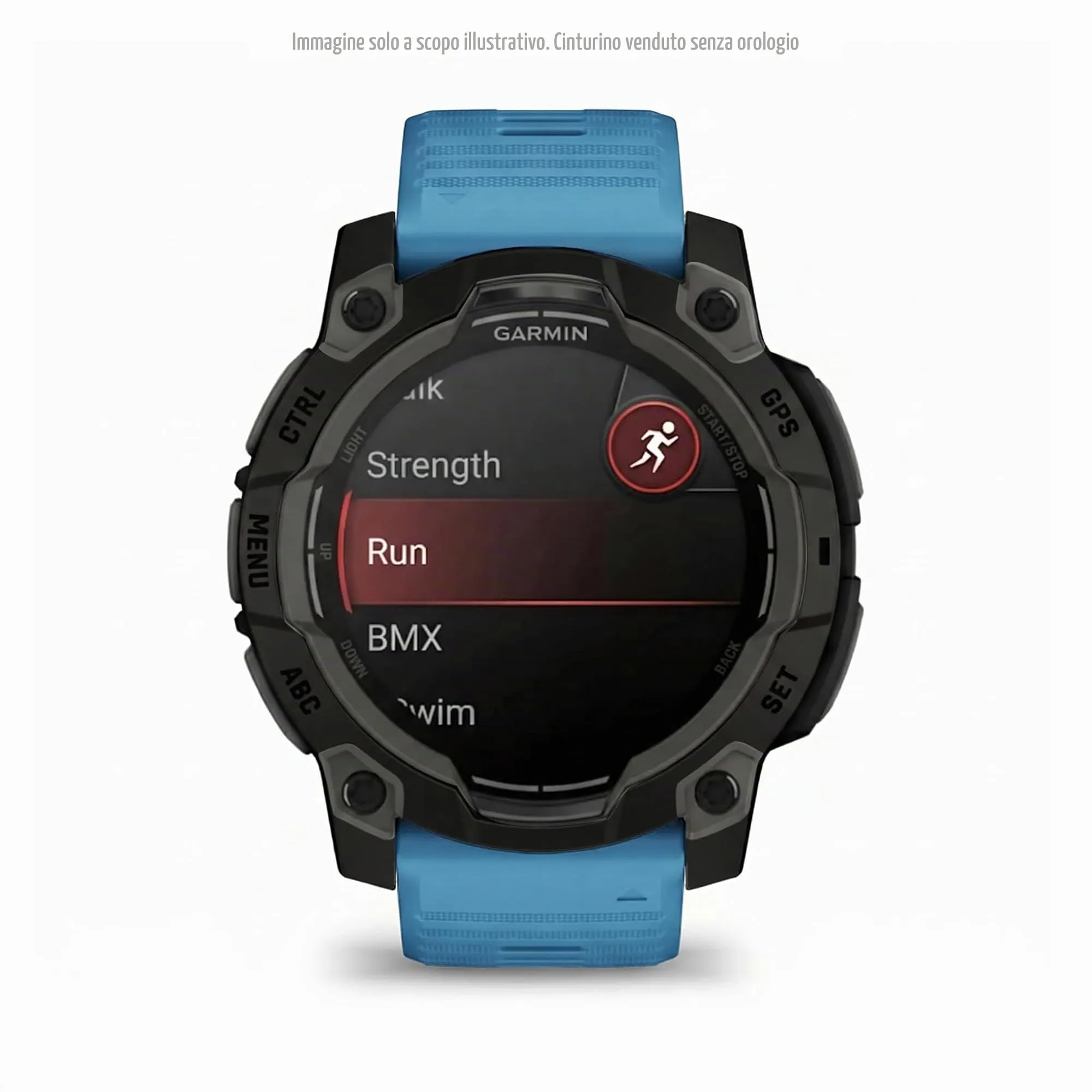 Garmin Cinturino Originale serie fēnix 5, 6, 7, Instinct, Instinct 2, Epix (Gen 2), Forerunner 935, 945, 955, quatix 5, 6, 7 e MARQ, 22mm, QuickFit, Silicone, Lakeside Blue - immagine 8