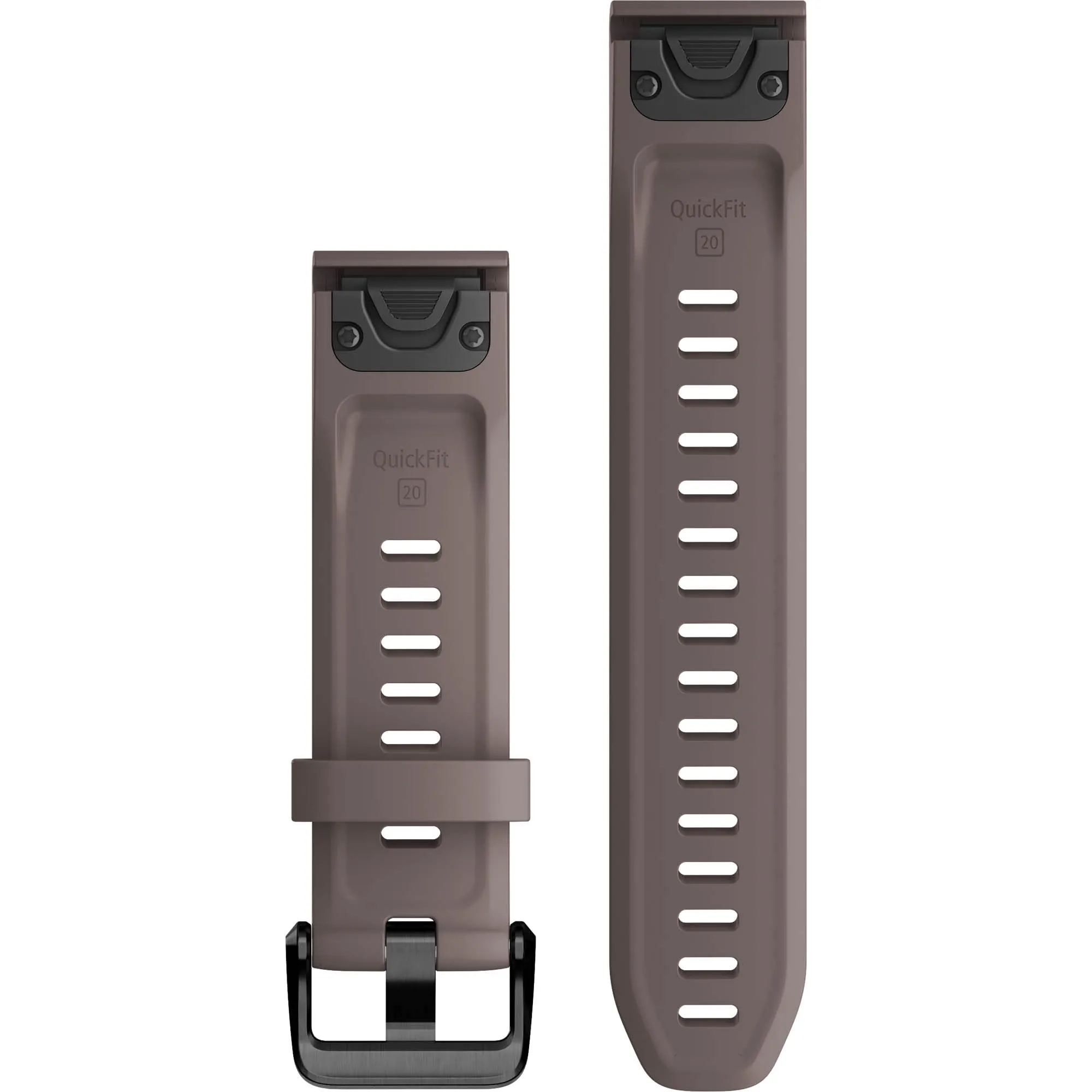 Cinturino Garmin 20mm QuickFit, Silicone, Shale Grey - immagine 2