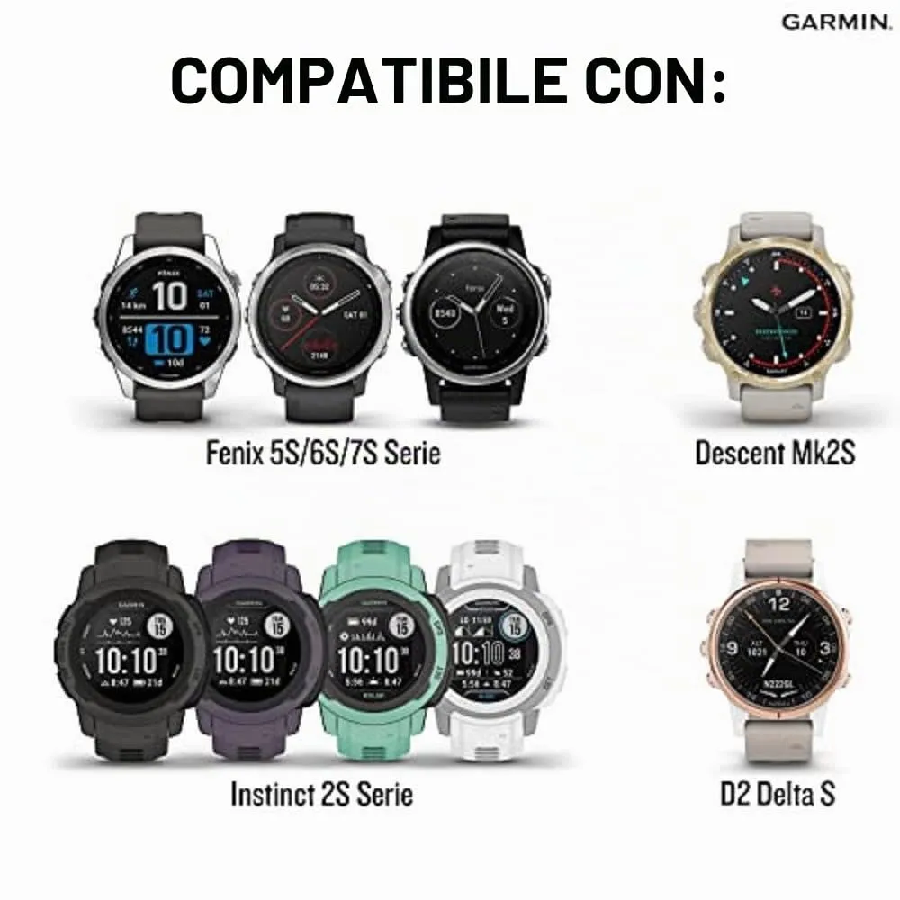 Cinturino Garmin 20mm QuickFit, Silicone, Shale Grey - immagine 4