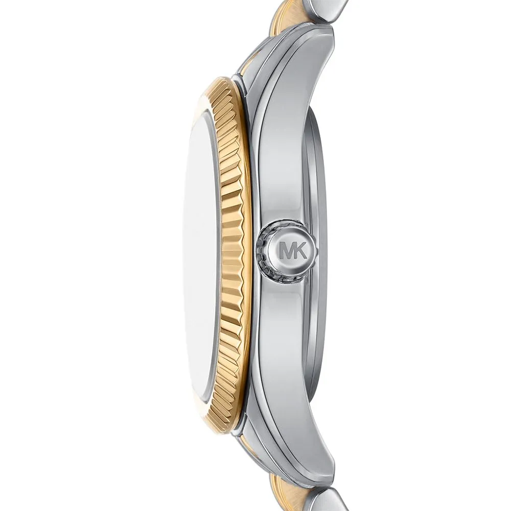 Michael Kors Orologio Lexington da donna, movimento al quarzo a tre lancette da 26 mm con cinturino in acciaio inossidabile - immagine 4