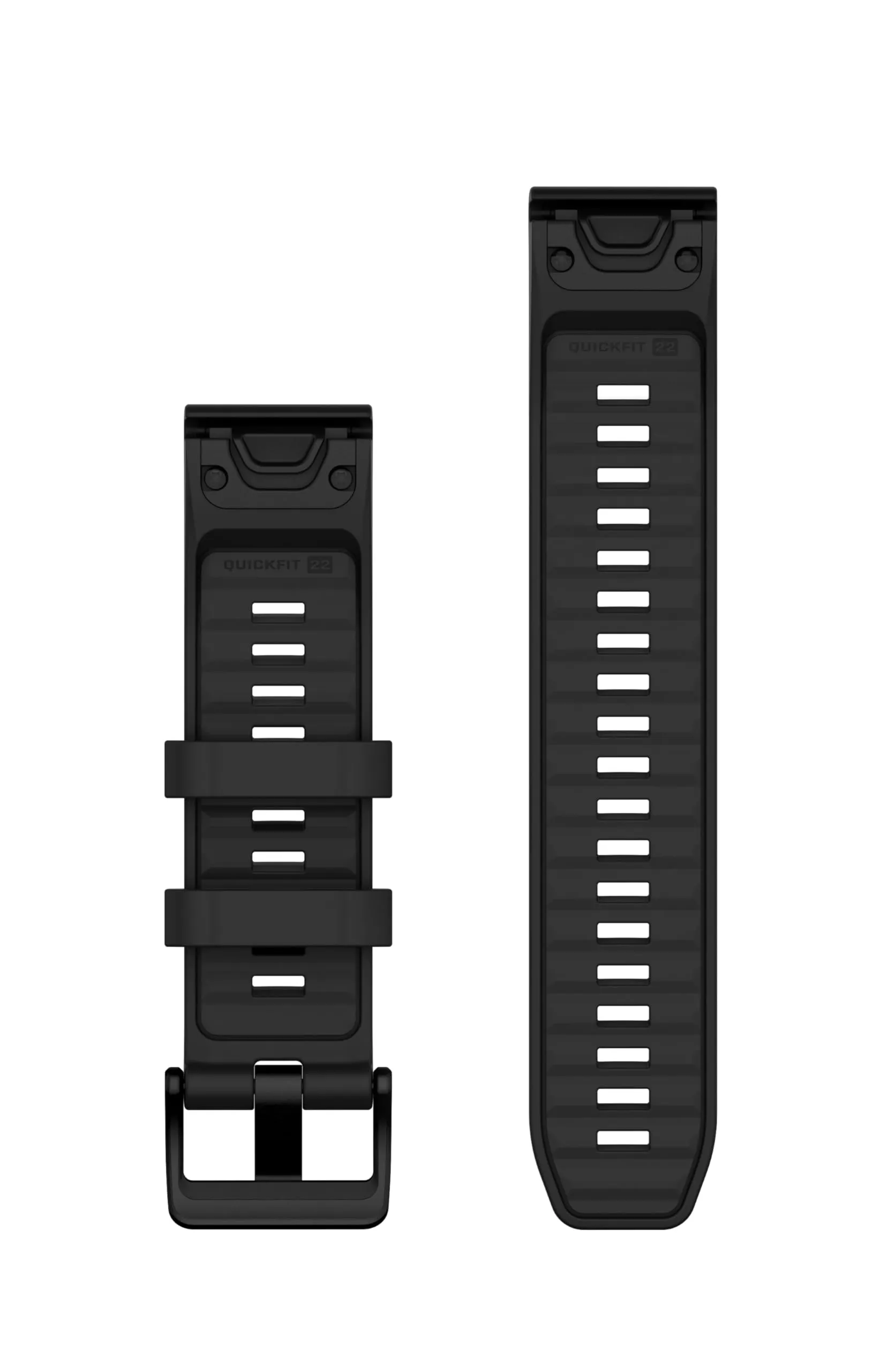 Garmin Cinturino Originale fēnix 8, 22mm, QuickFit, Silicone, Black - immagine 3