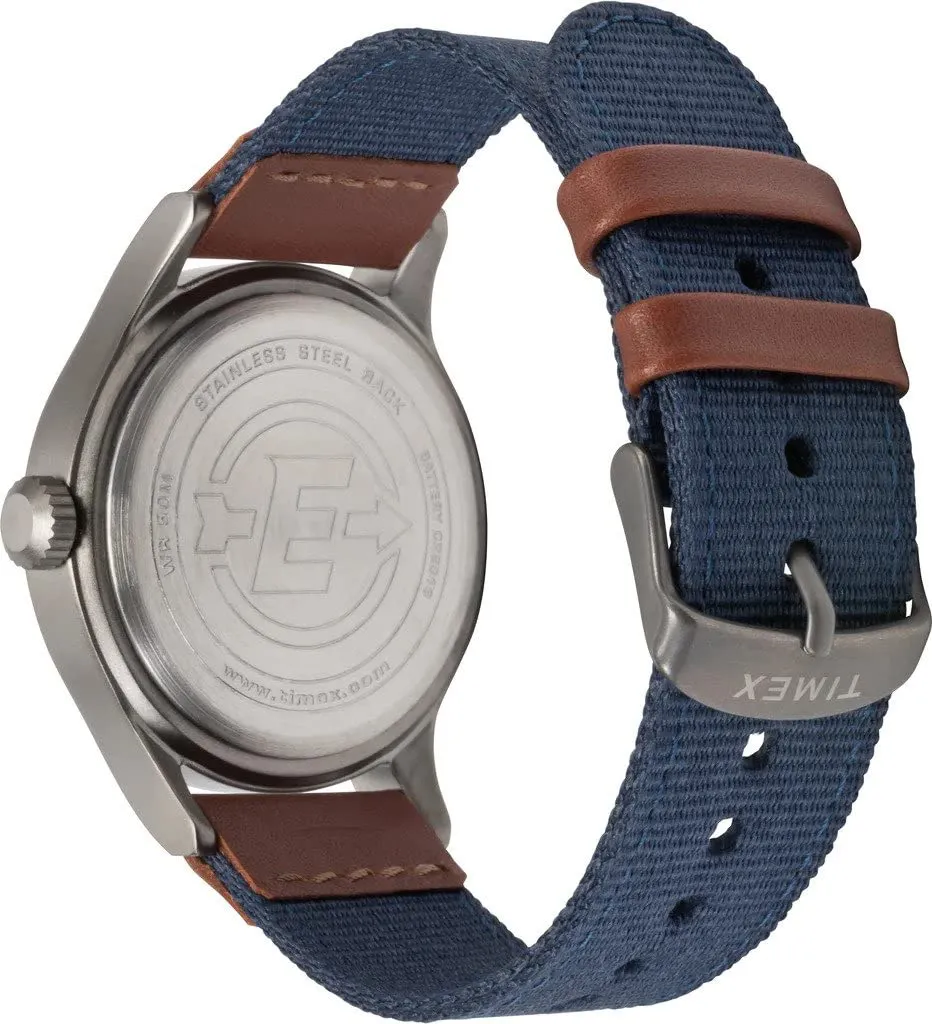 Timex Expedition Scout TW4B14100 - Orologio da uomo con cinturino in tessuto, 40 mm - immagine 2